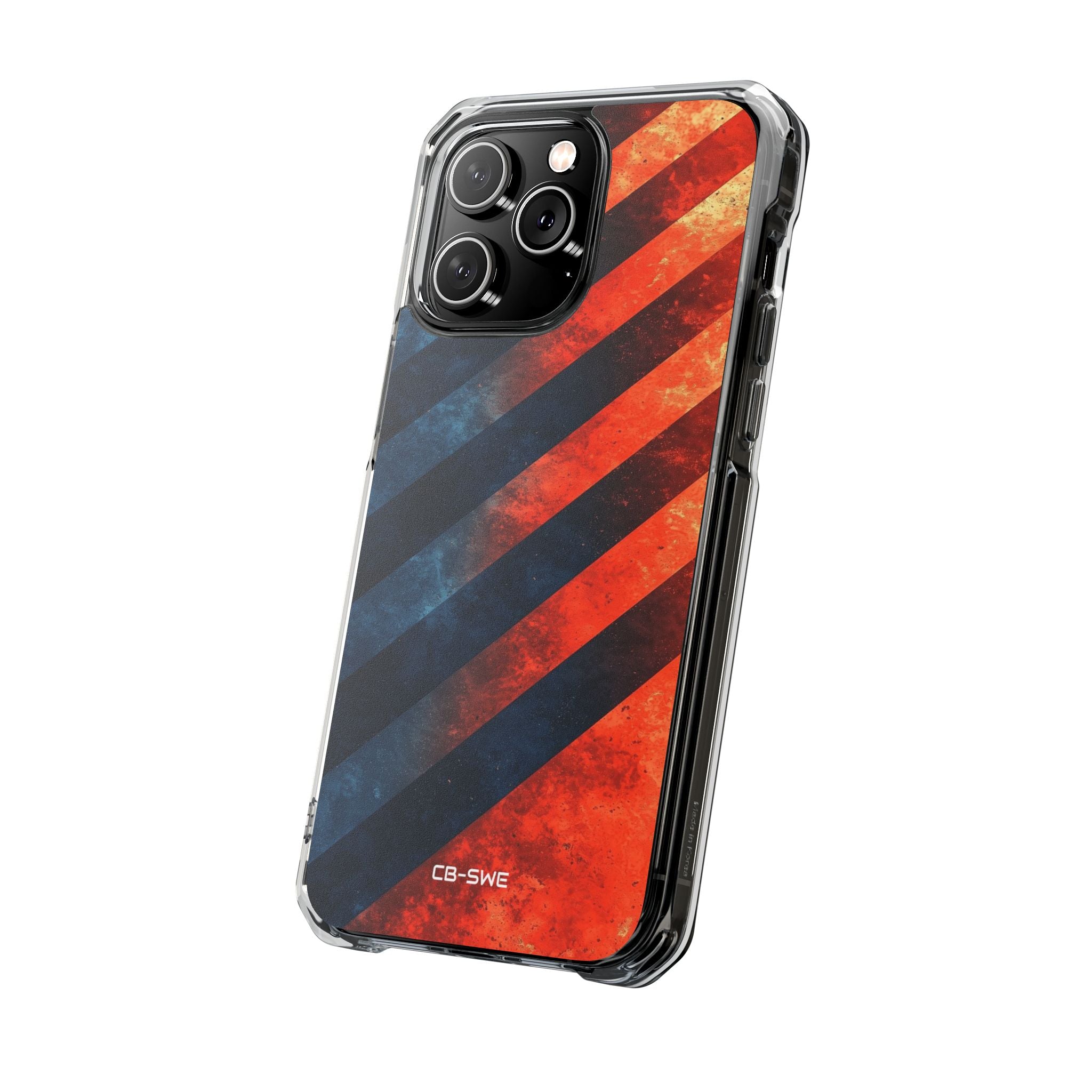 Dynamic Color Stripes iPhone Case - Impact