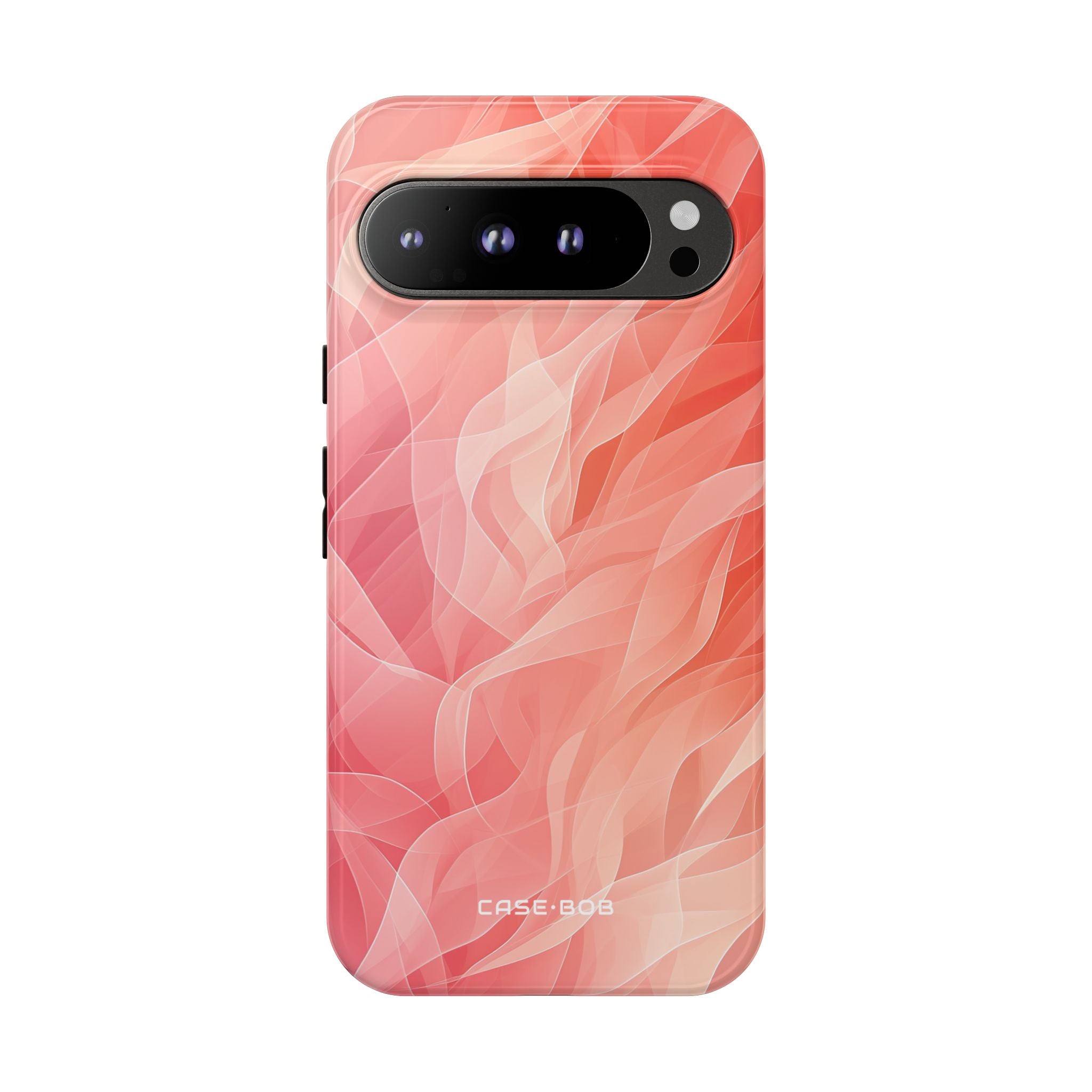Peach Wave Drift Google Pixel 9 Pro XL Case - Tough