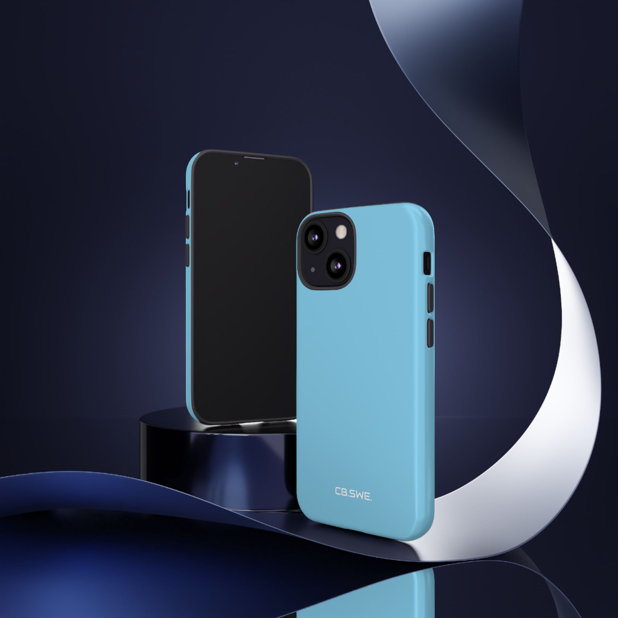 Sky Blue iPhone Case - Tough