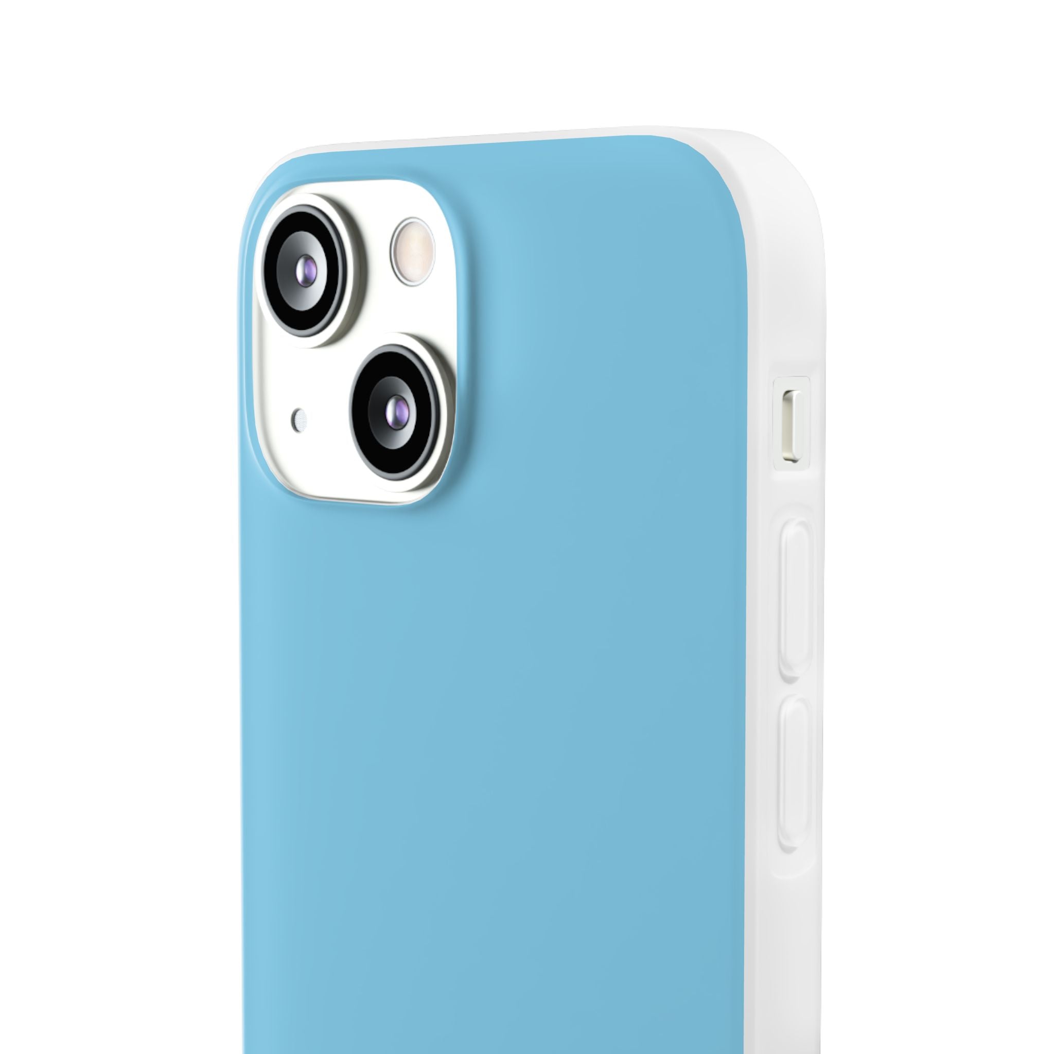 Himmelblaue iPhone-Hülle - Flexi