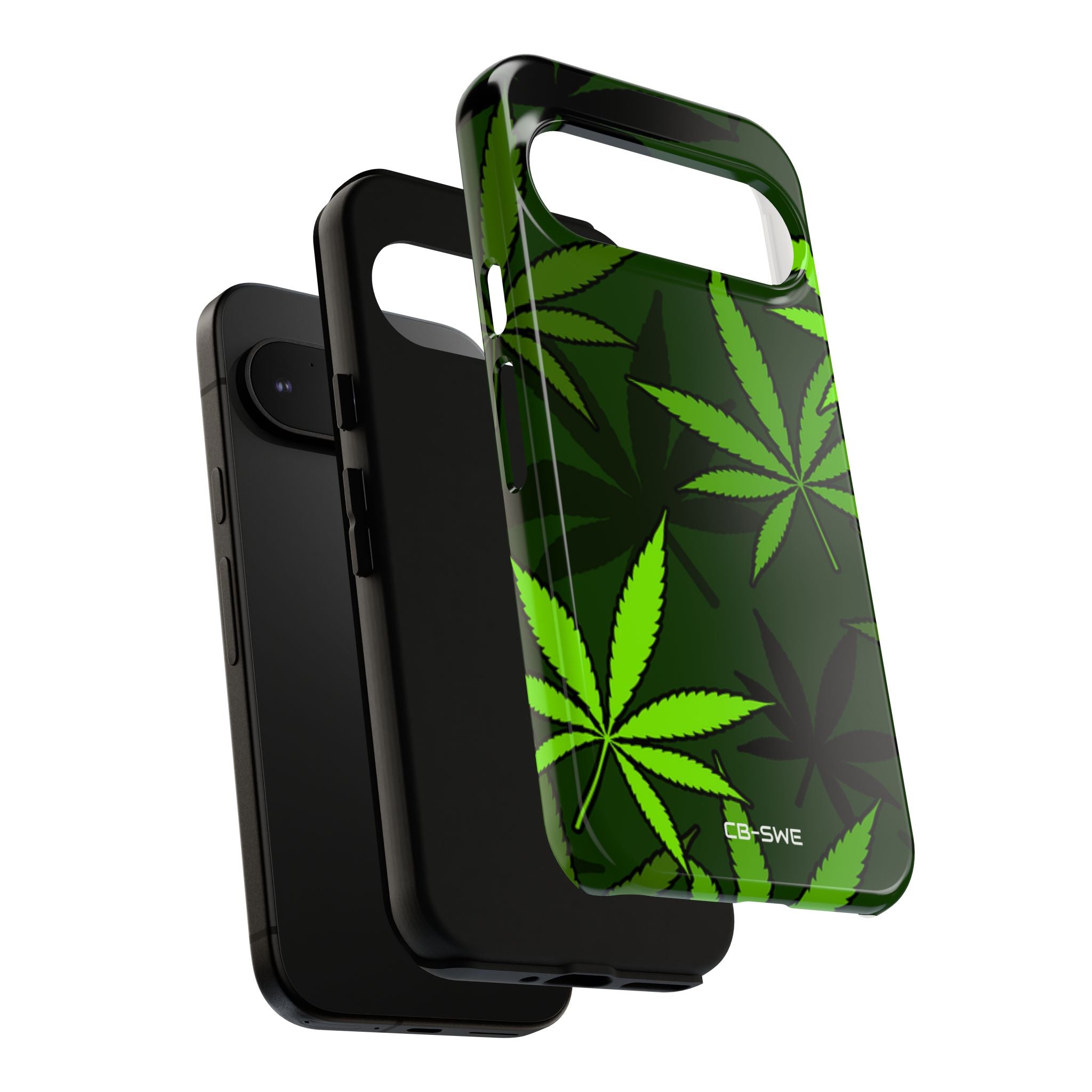 Green Leaf Symmetry - Google Pixel Case