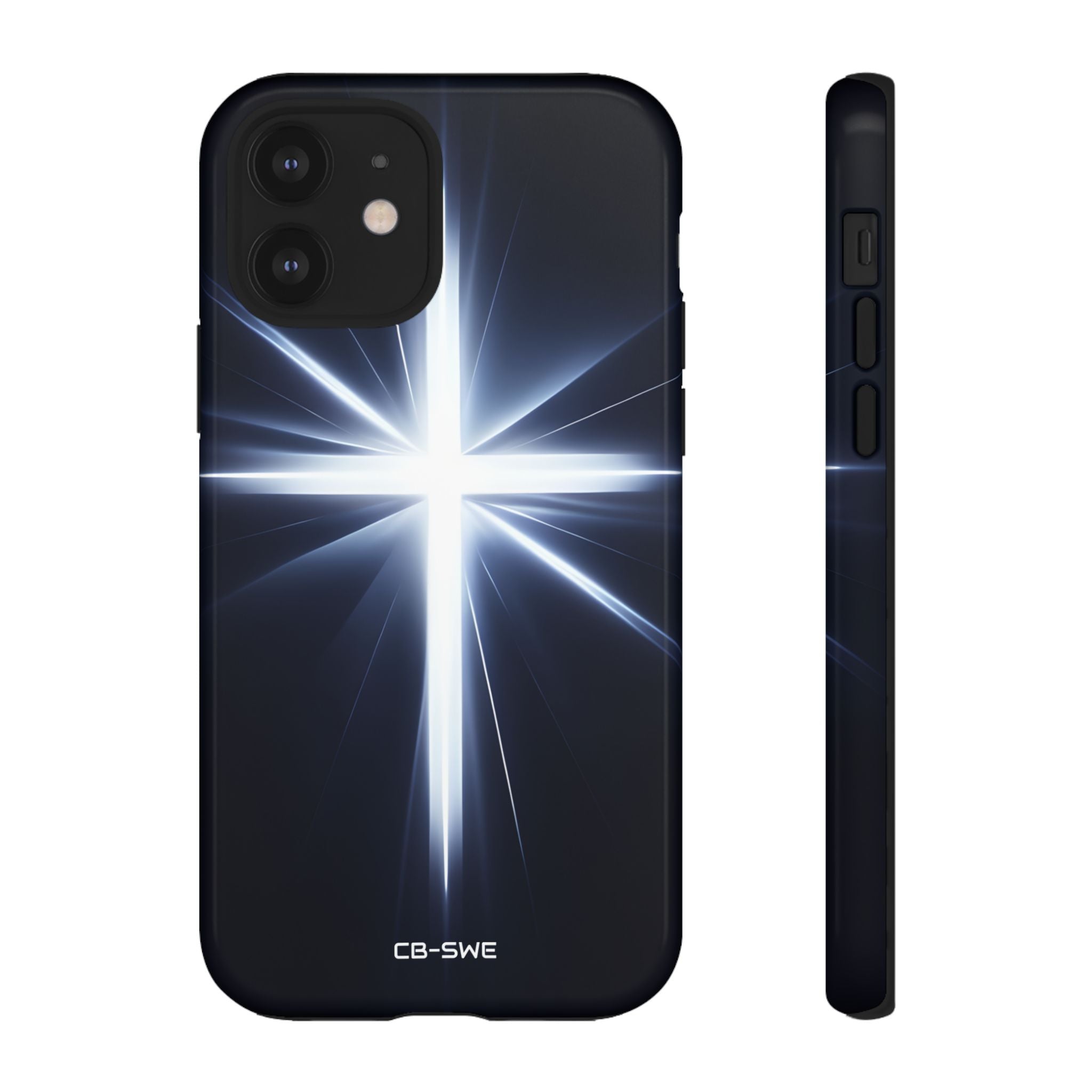 Luminous Cross Radiance - iPhone Case
