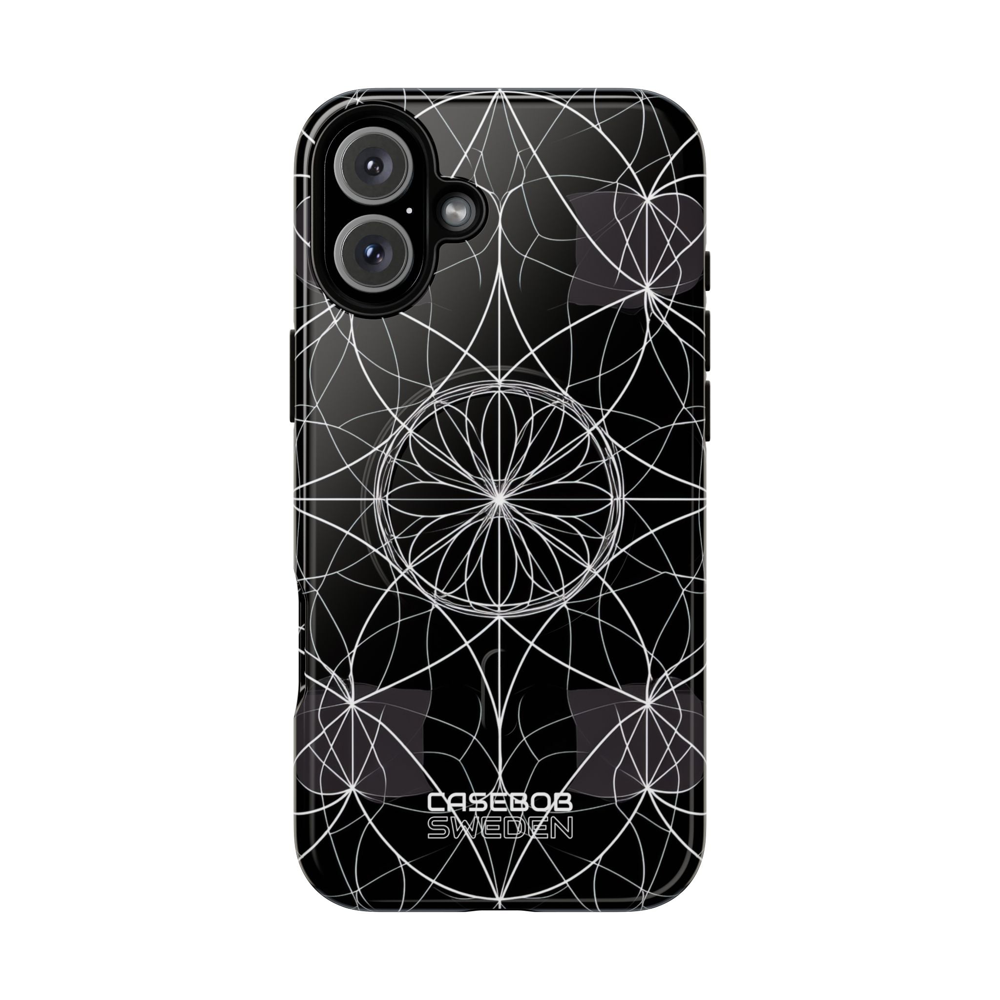 Symmetric Line Bloom iPhone 16 - Tough+