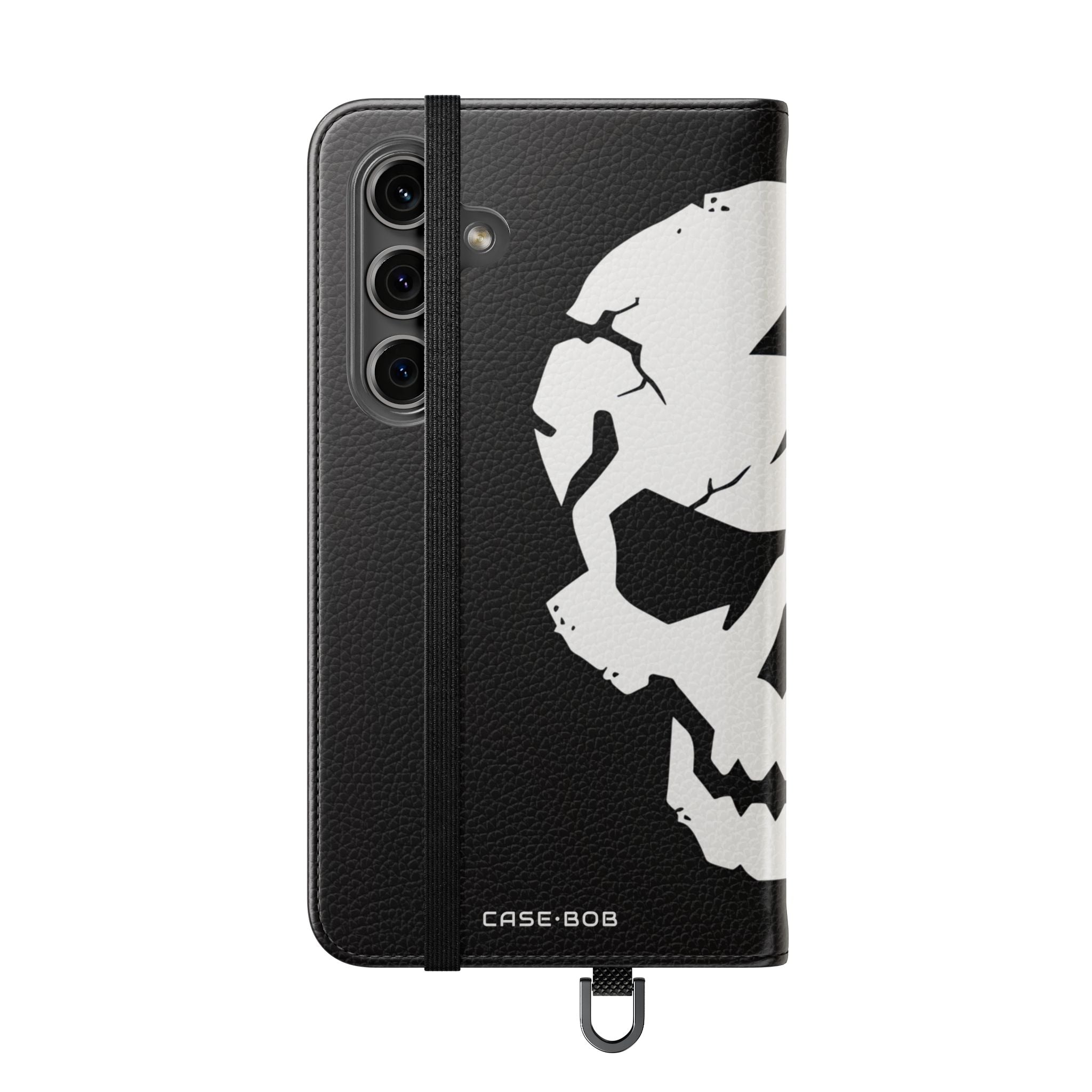 Halki murtunut pääkallo - Samsung S24 -lompakkokotelo