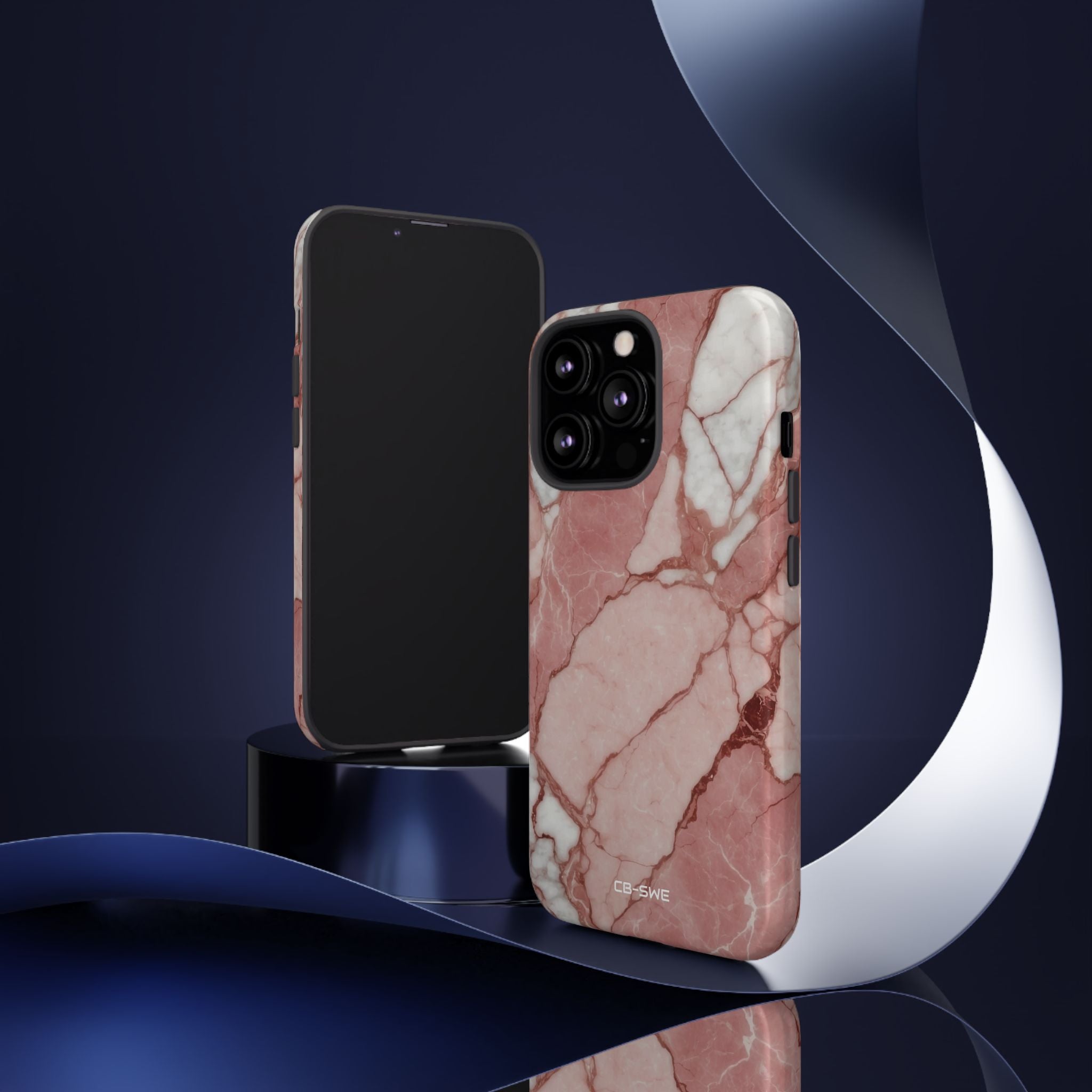 Soft Waves Flowing - iPhone Case