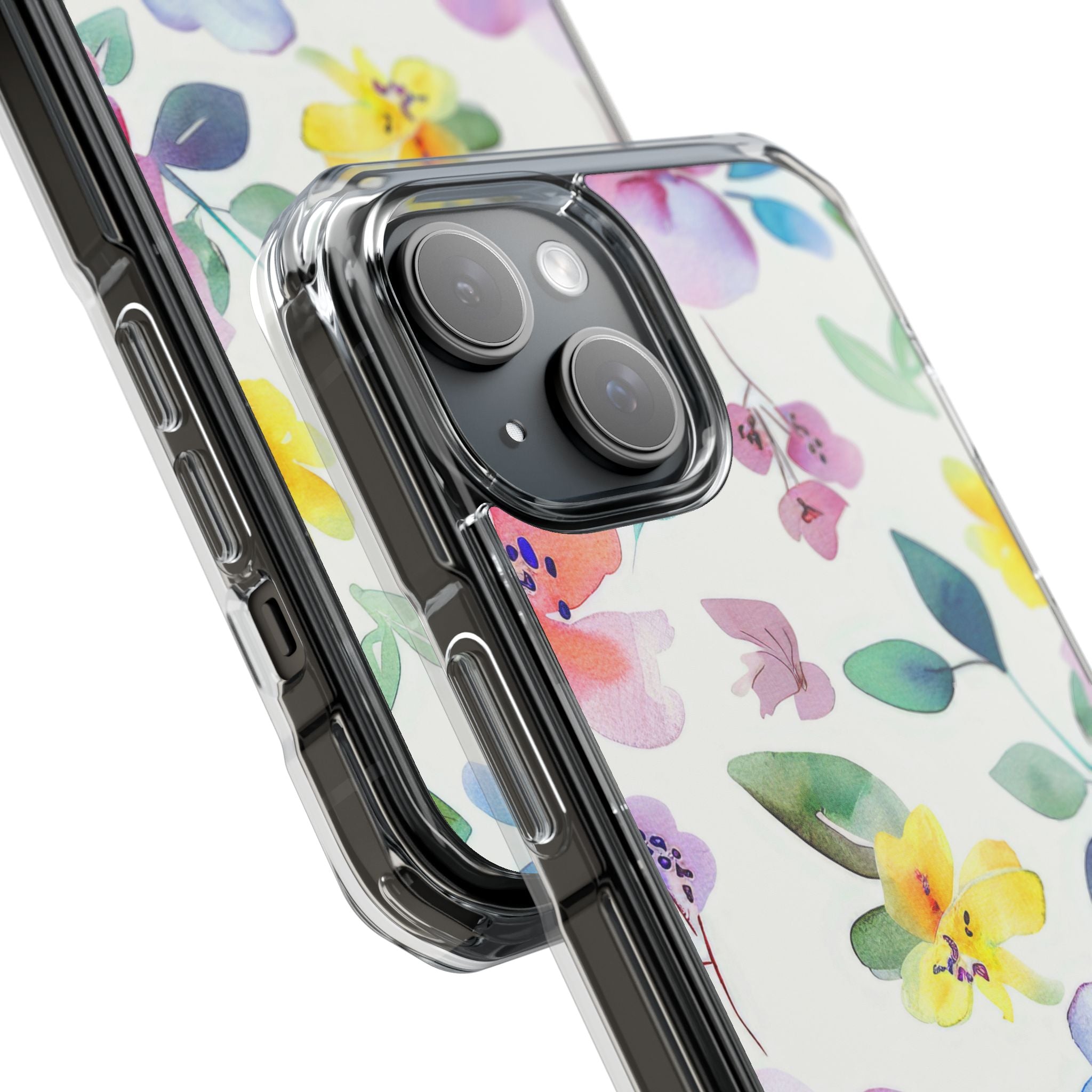 Whimsical Watercolor Florals iPhone Case - Impact