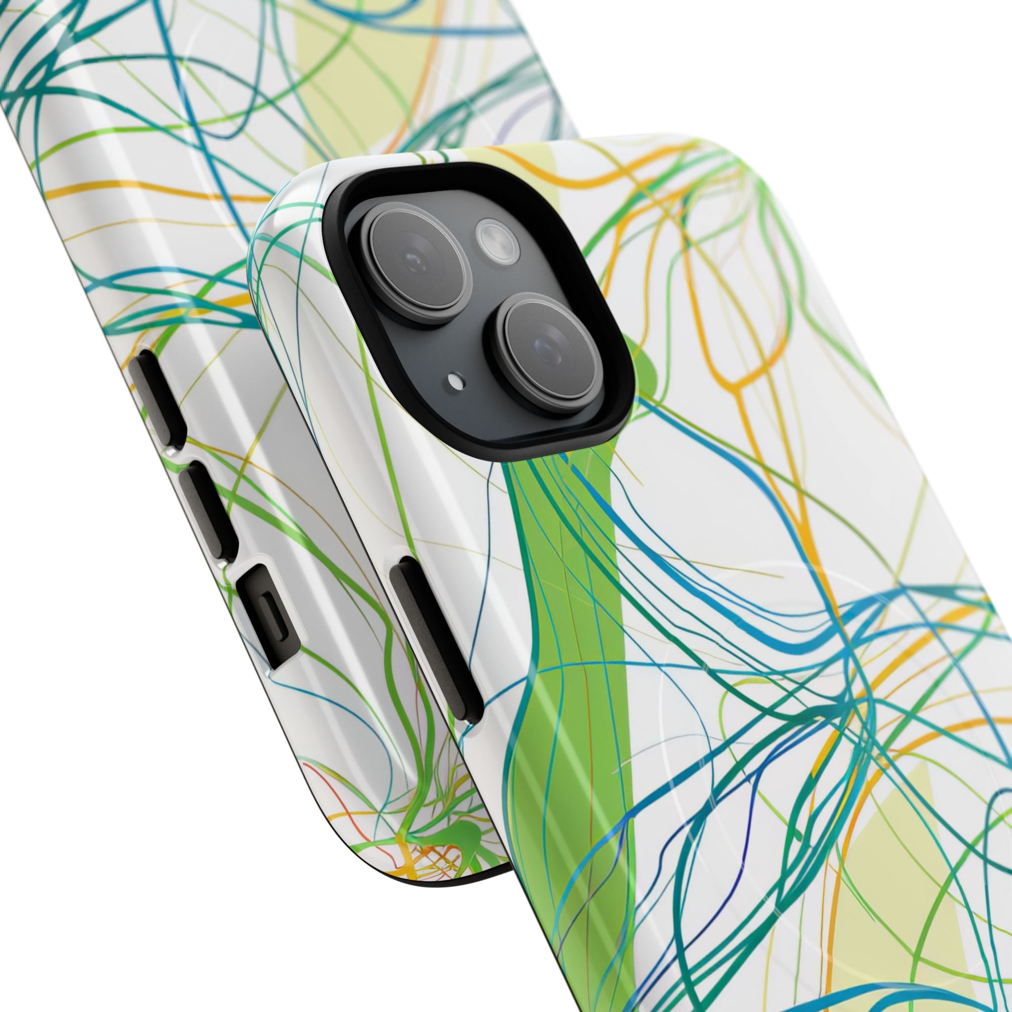 Correnti del fiume che si attorcigliano iPhone 15 - Tough+