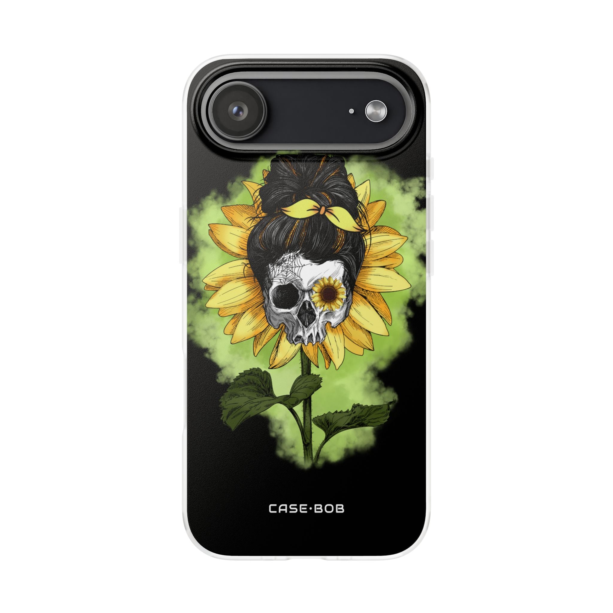Sunflower Skull iPhone 17 Air Case - Soft