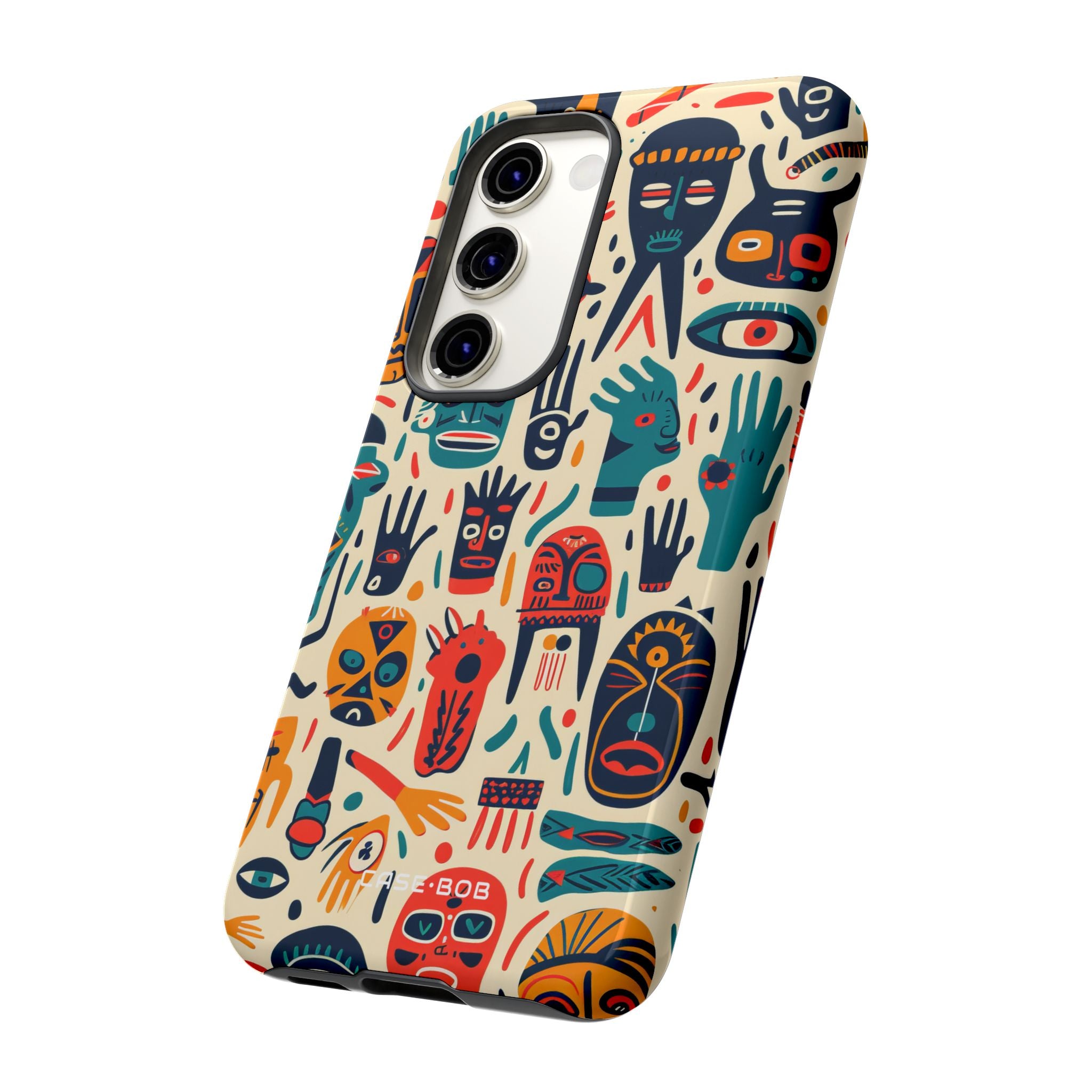 Vivid Faces Samsung S23 Case - Tough