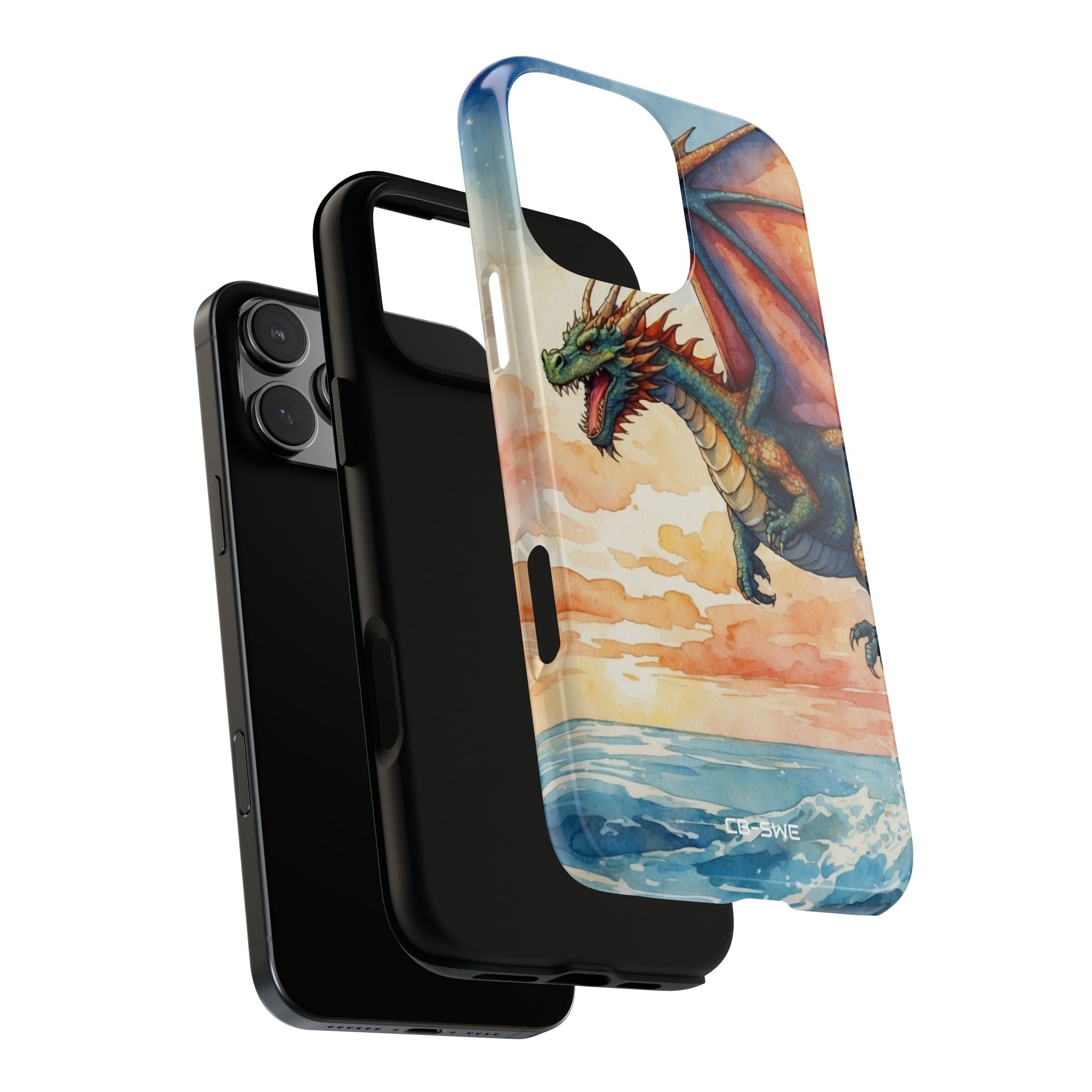 Soaring Dragon Emerges - iPhone Case