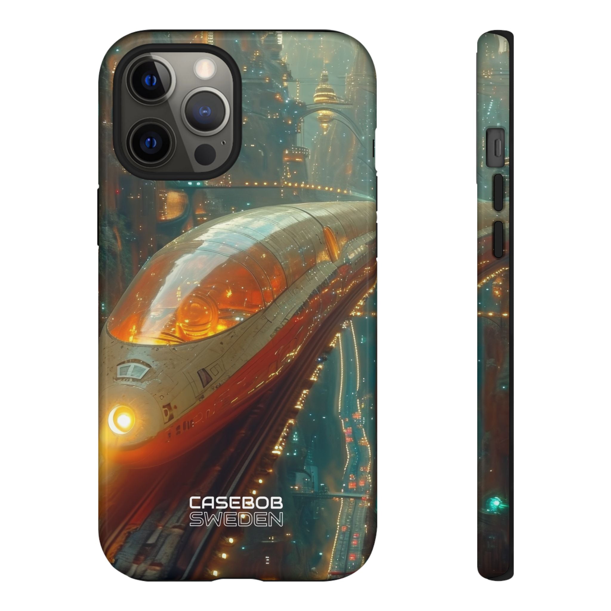 Futuristic Train Odyssey iPhone 12 - Tough