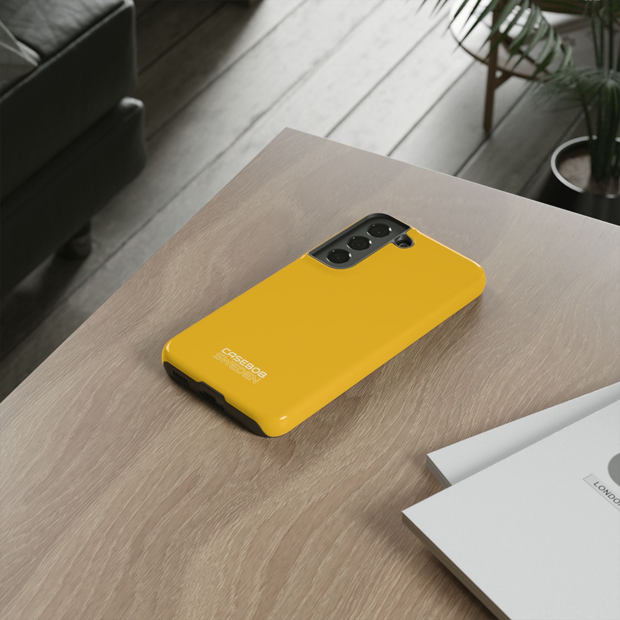 Sonnenblumengelbes Samsung S22 – Robust