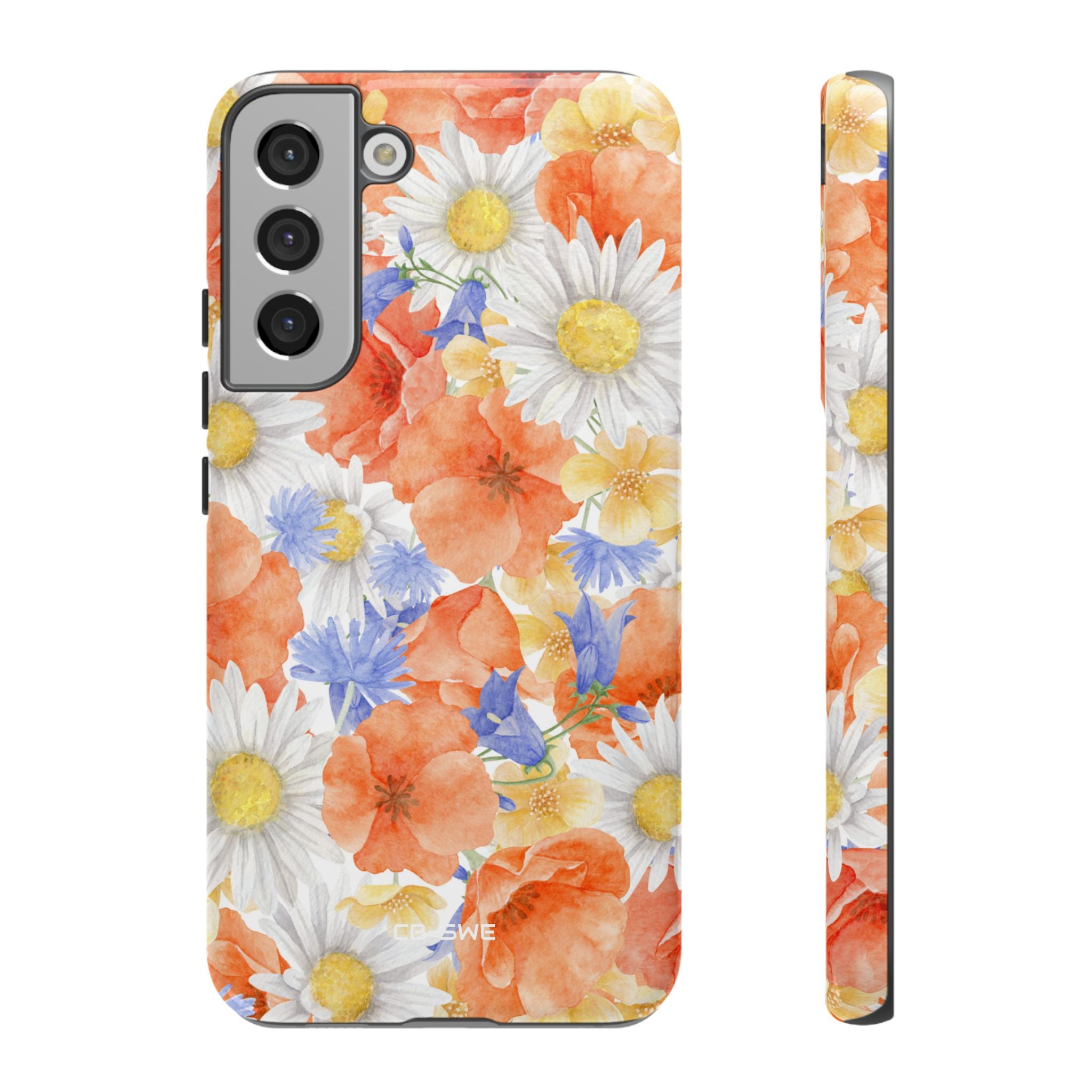 Watercolor Floral Harmony - Samsung Case