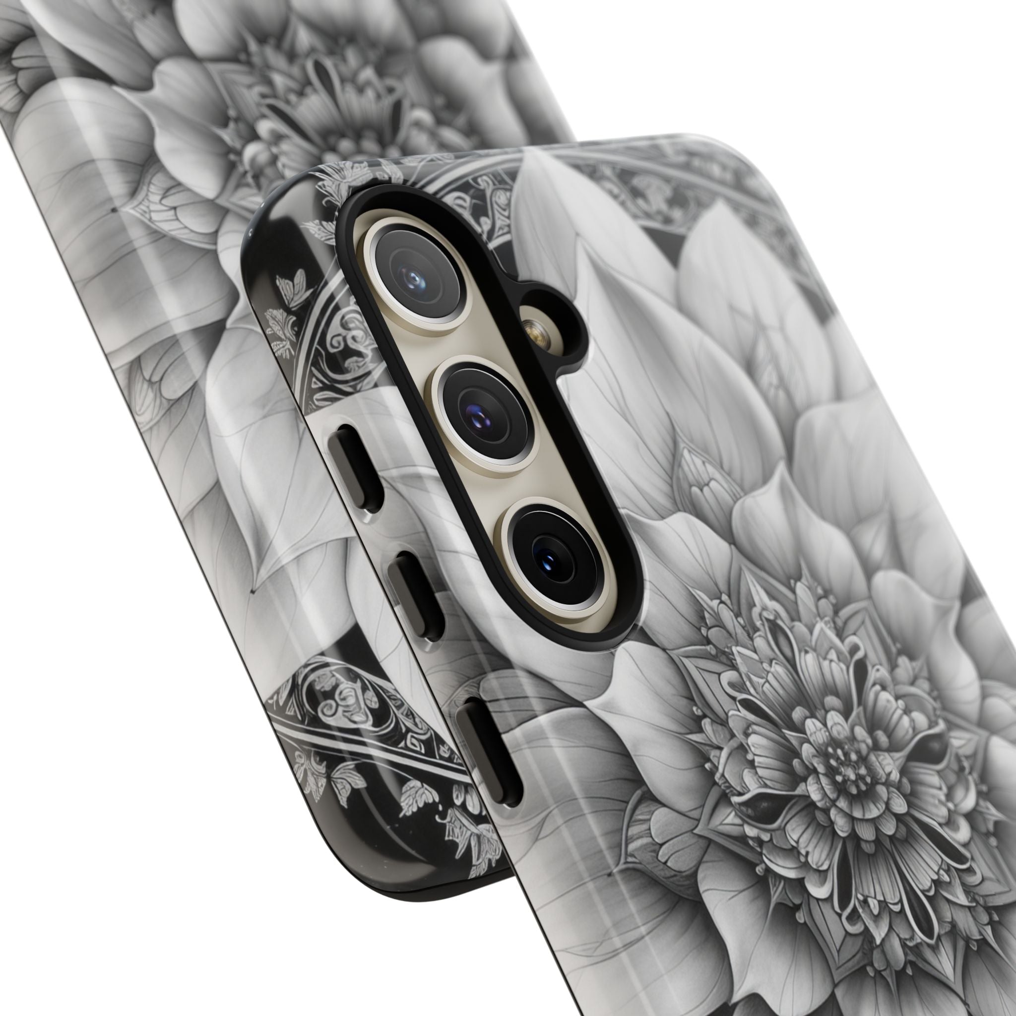 Cosmic Floral Mandala Samsung S24 - Tough