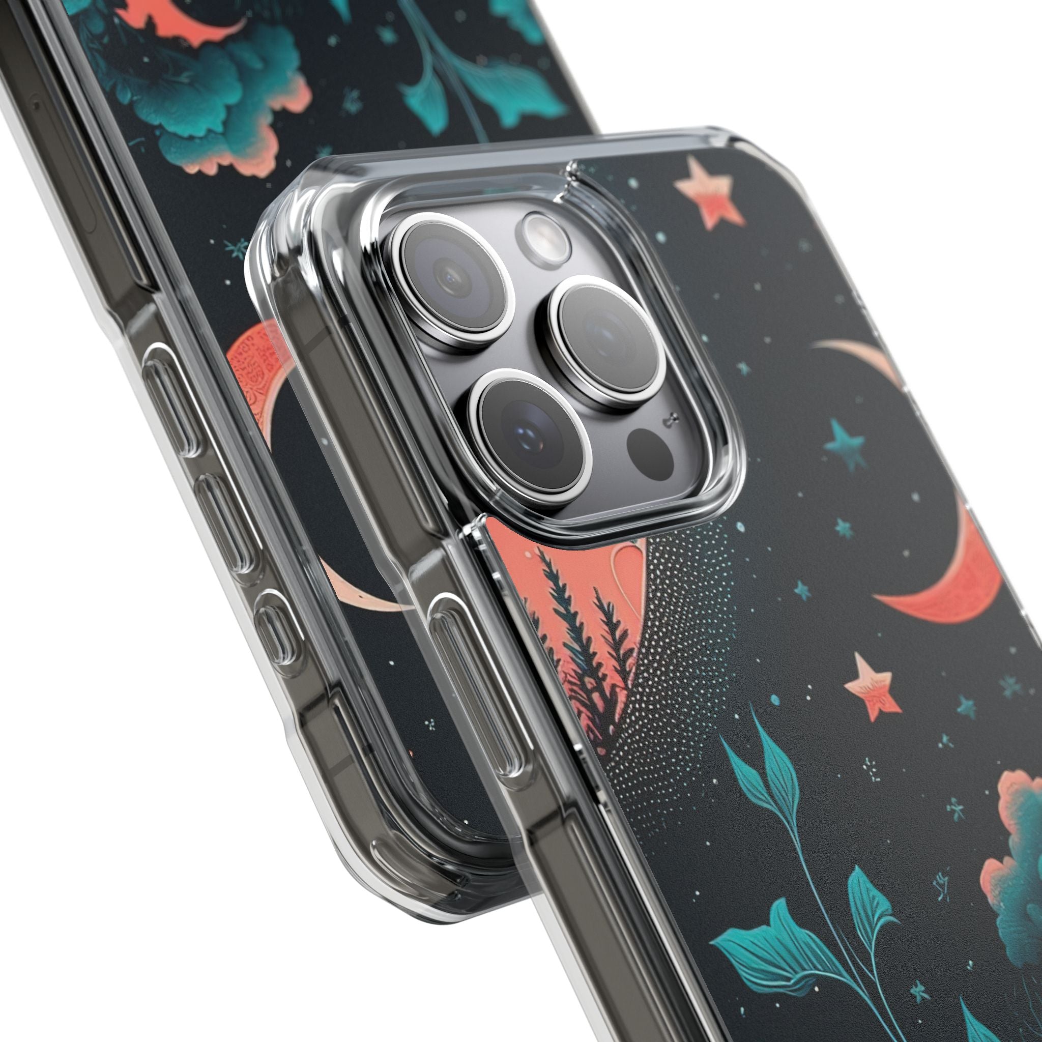 Cosmic Floral Dreams iPhone Case - Impact