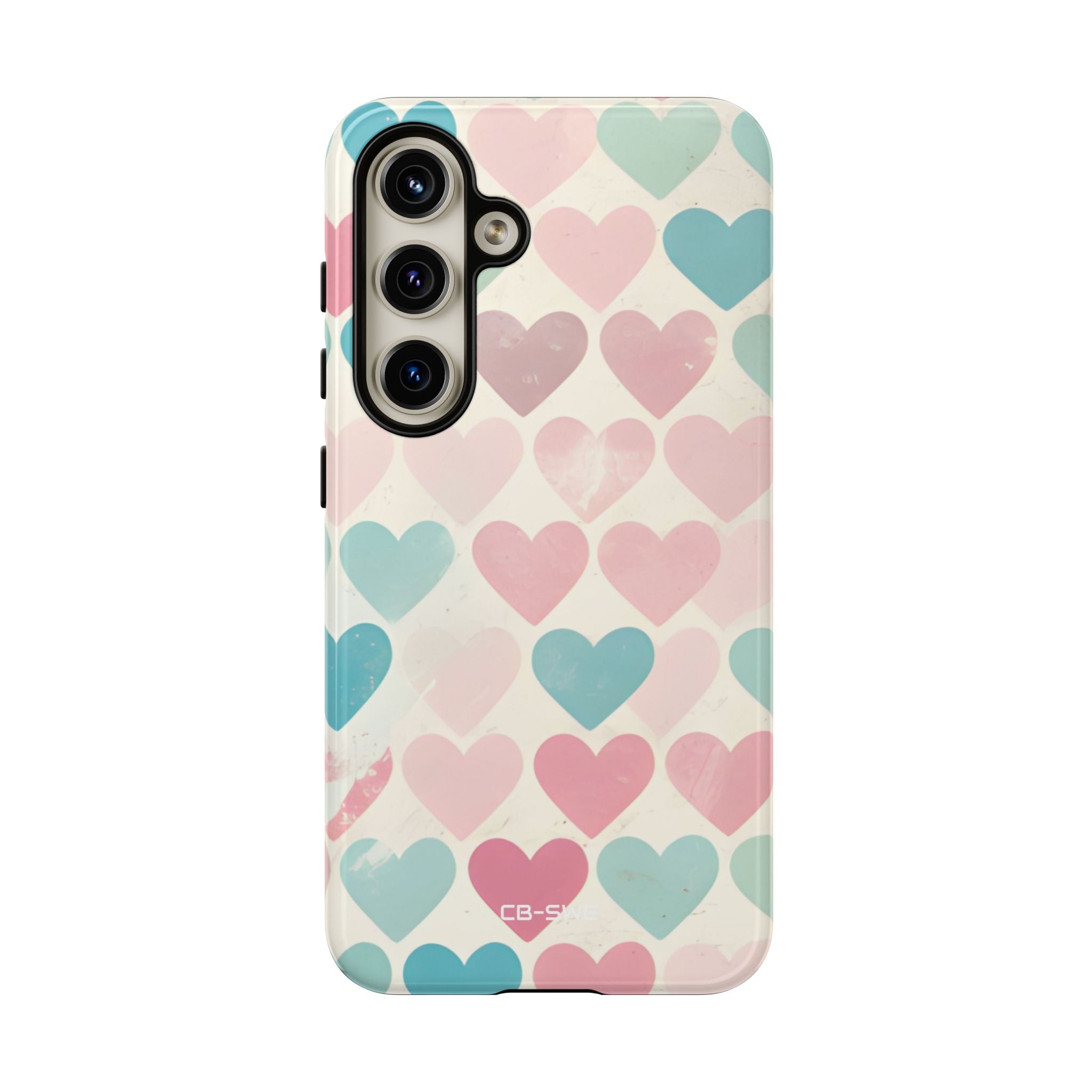 Retro Hearts Symmetry - Samsung Case