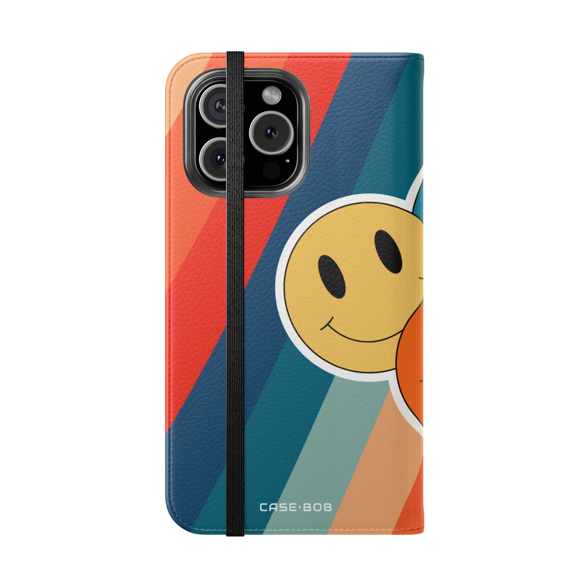 Smiley Trio Radiance - iPhone 16 Max Case - Wallet