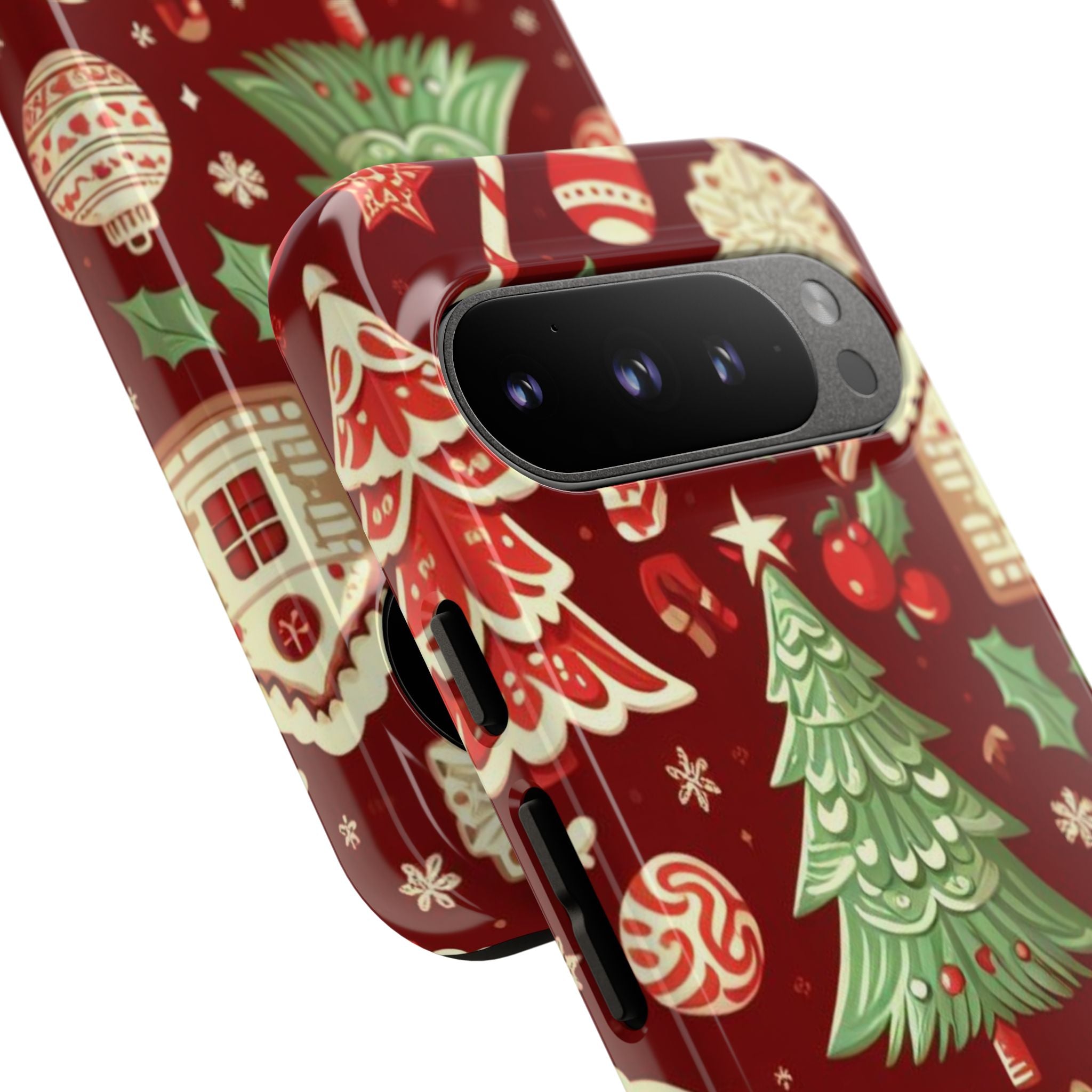 Gingerbread Smiles Shine - Google Pixel Case