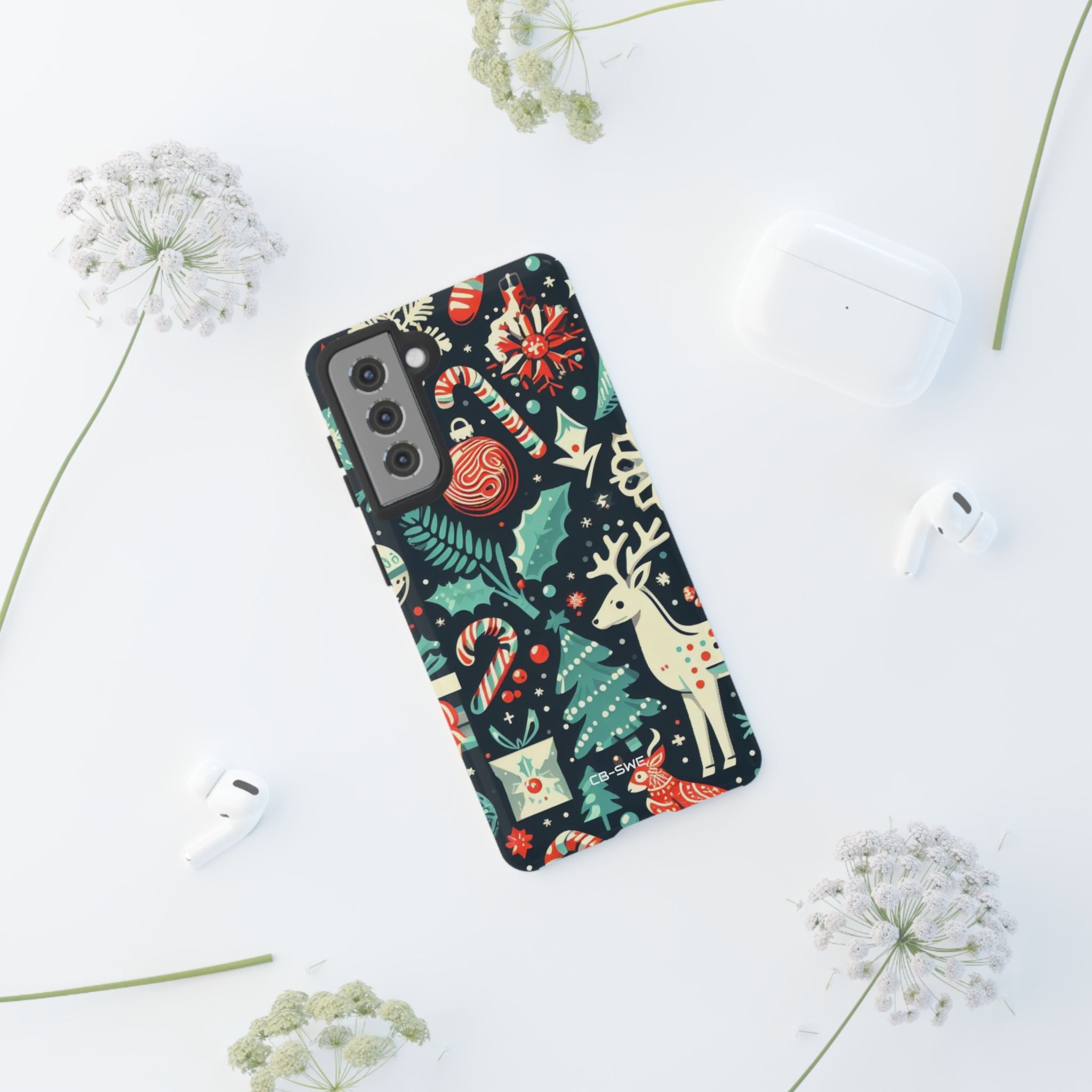 Festive Snowflakes Dance - Samsung Case
