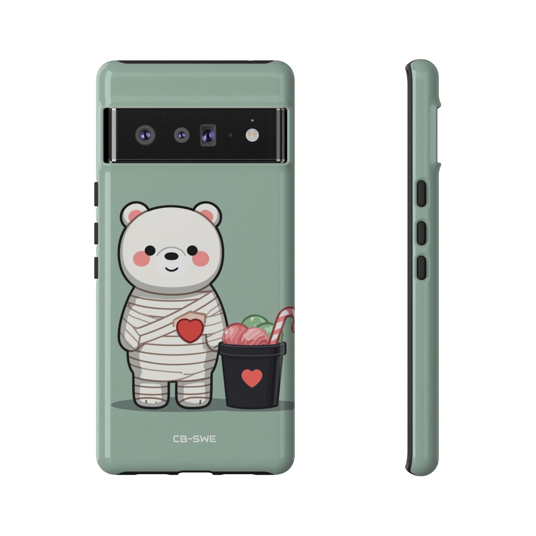 Mummy Bear Smiles Bright - Google Pixel Case