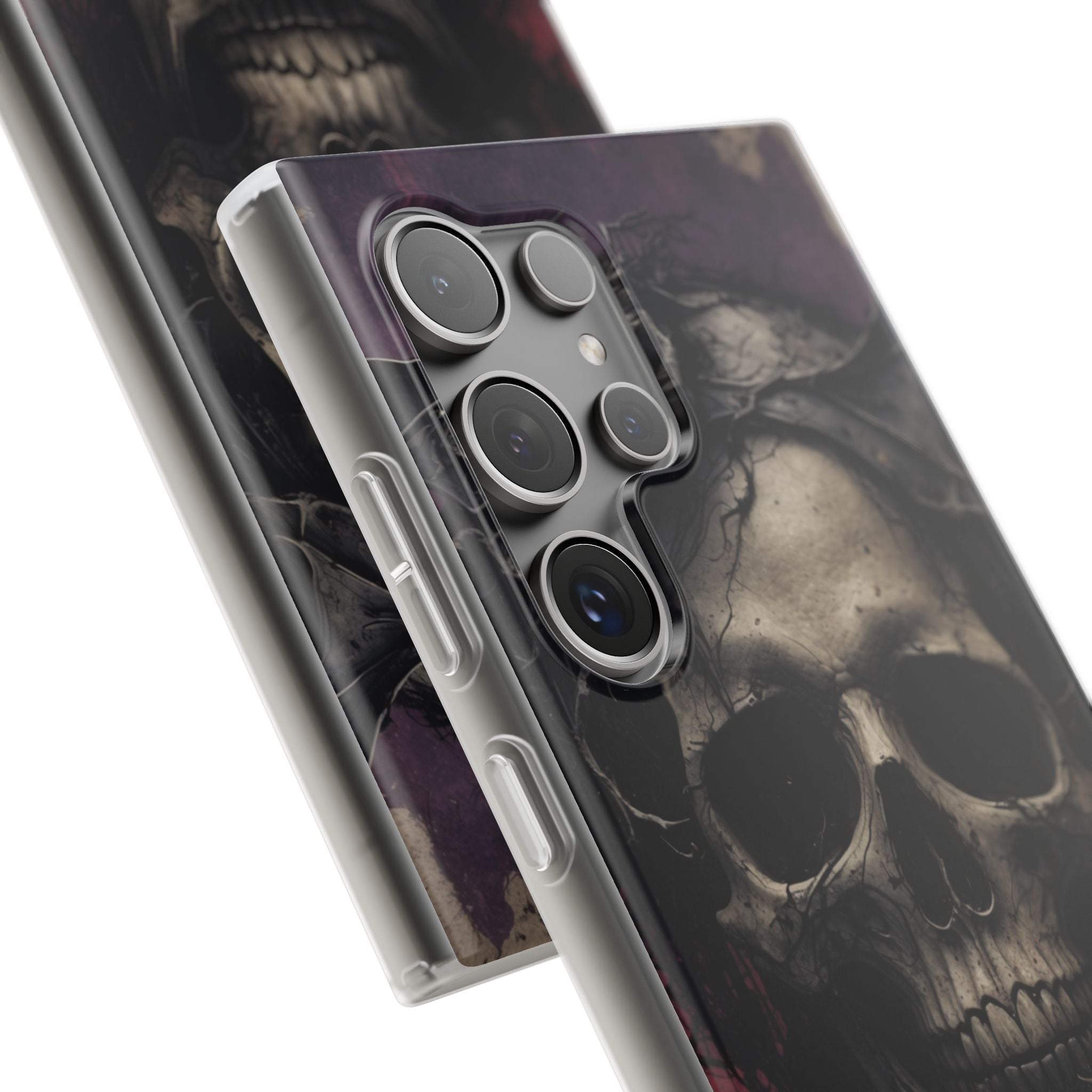 Gothic Skull Crown Samsung S24 Ultra Case - Soft