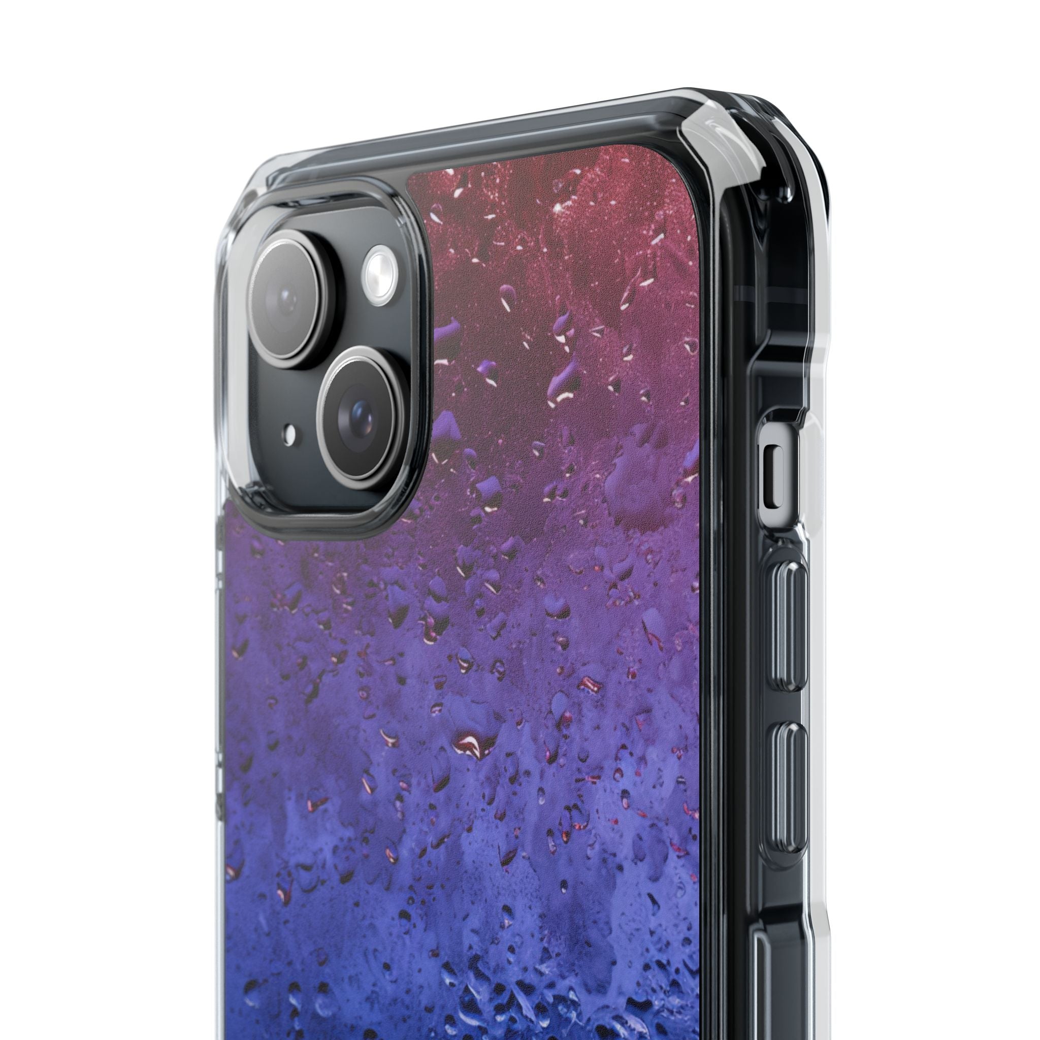 Colorful Mist Droplets iPhone 15 - Impact Clear+