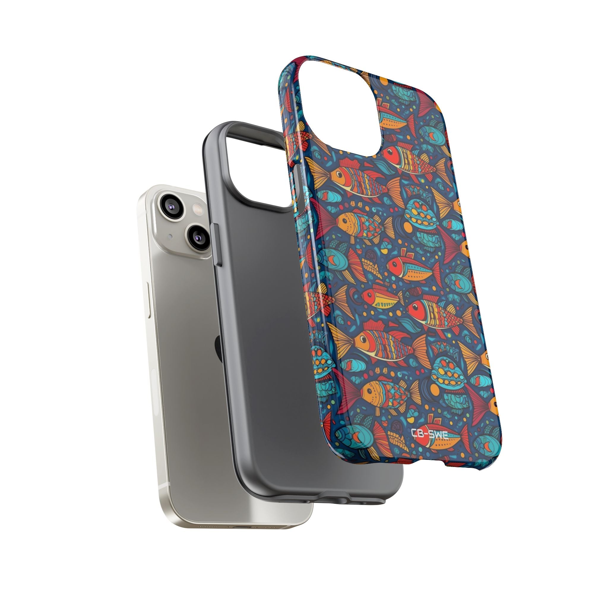 Fish Dance Joyfully - iPhone Case