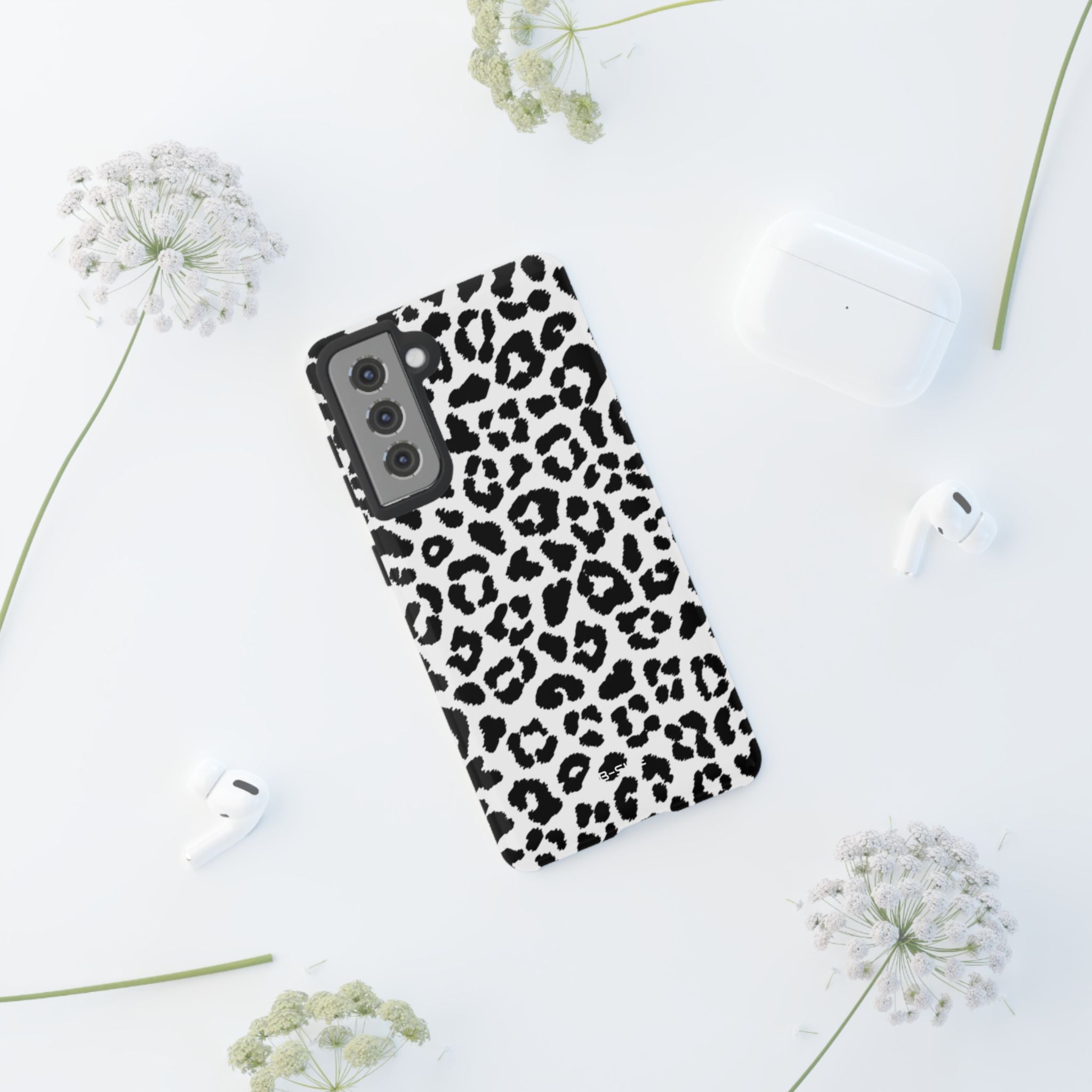 Monochrome Leopard Essence - Samsung Case