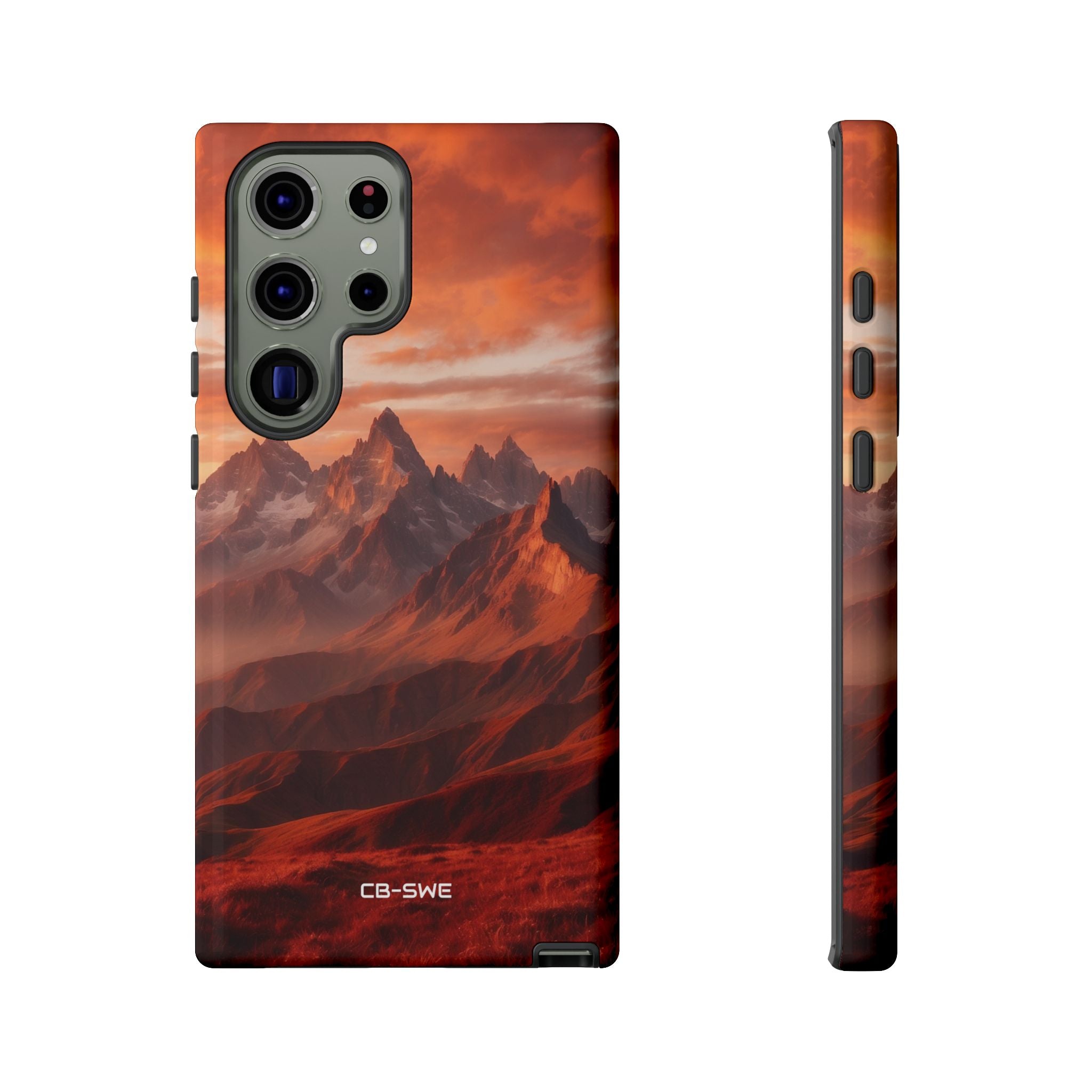 Mountain Peaks Glowing - Samsung Case