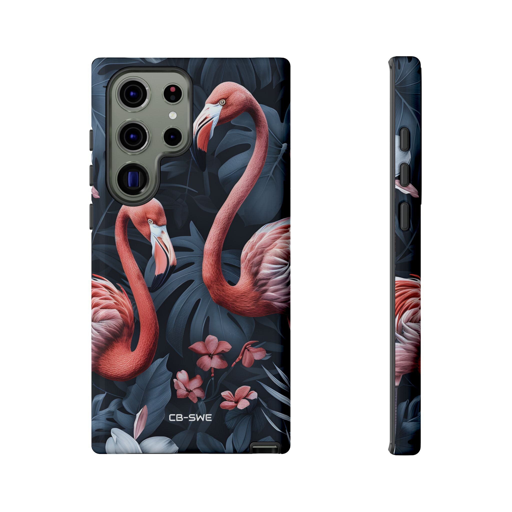 Flamingos Embrace Nature - Samsung Case