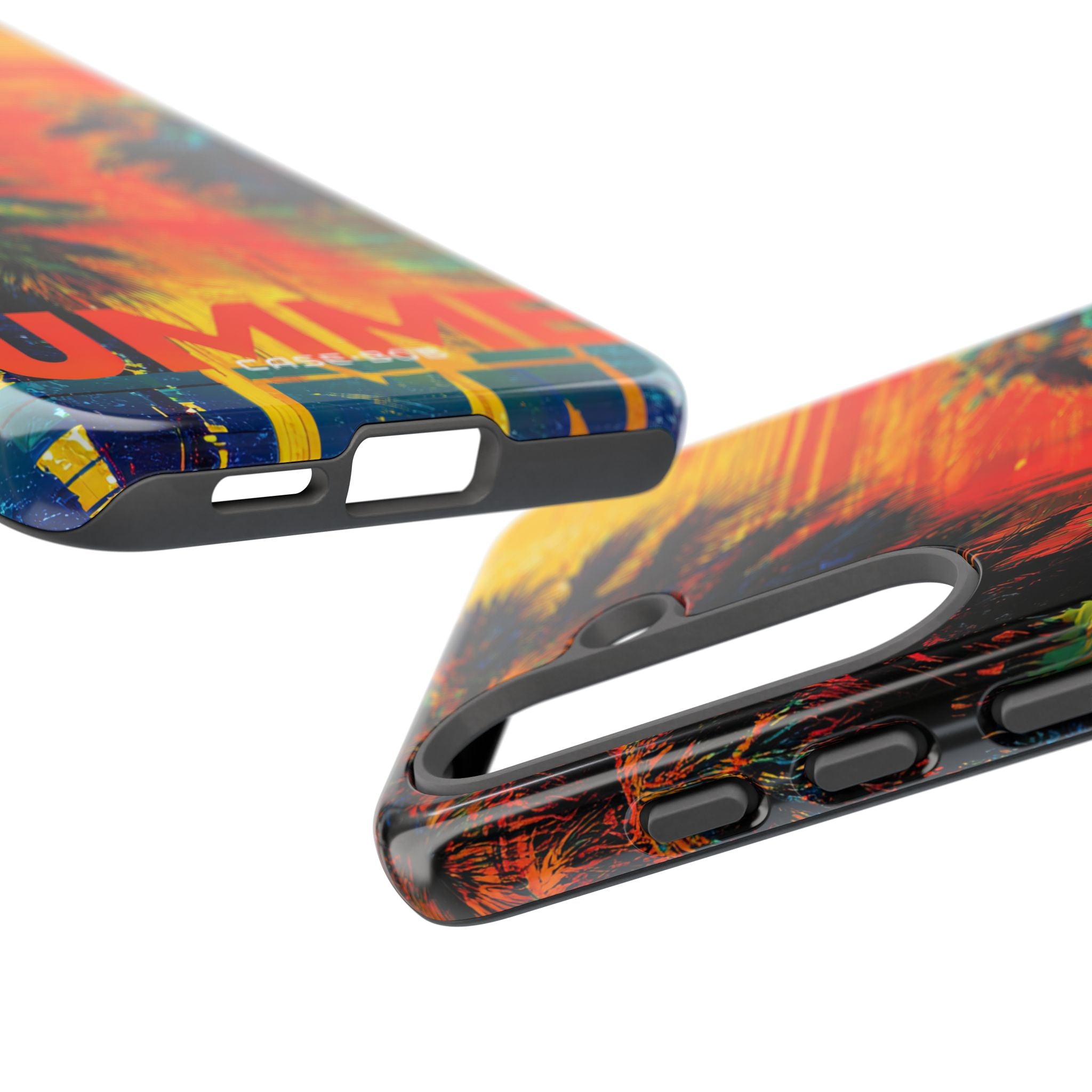 Tropical Sunburst Samsung S25 Case - Tough