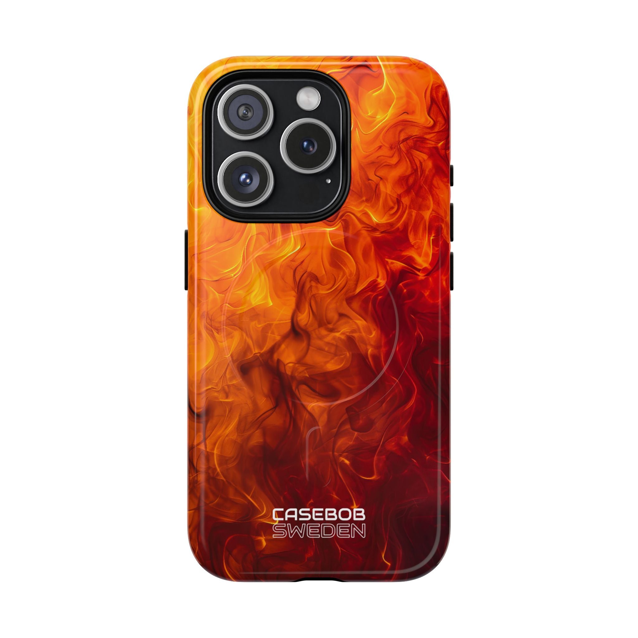 Flaming Energy Swirl iPhone 15 - Tough+