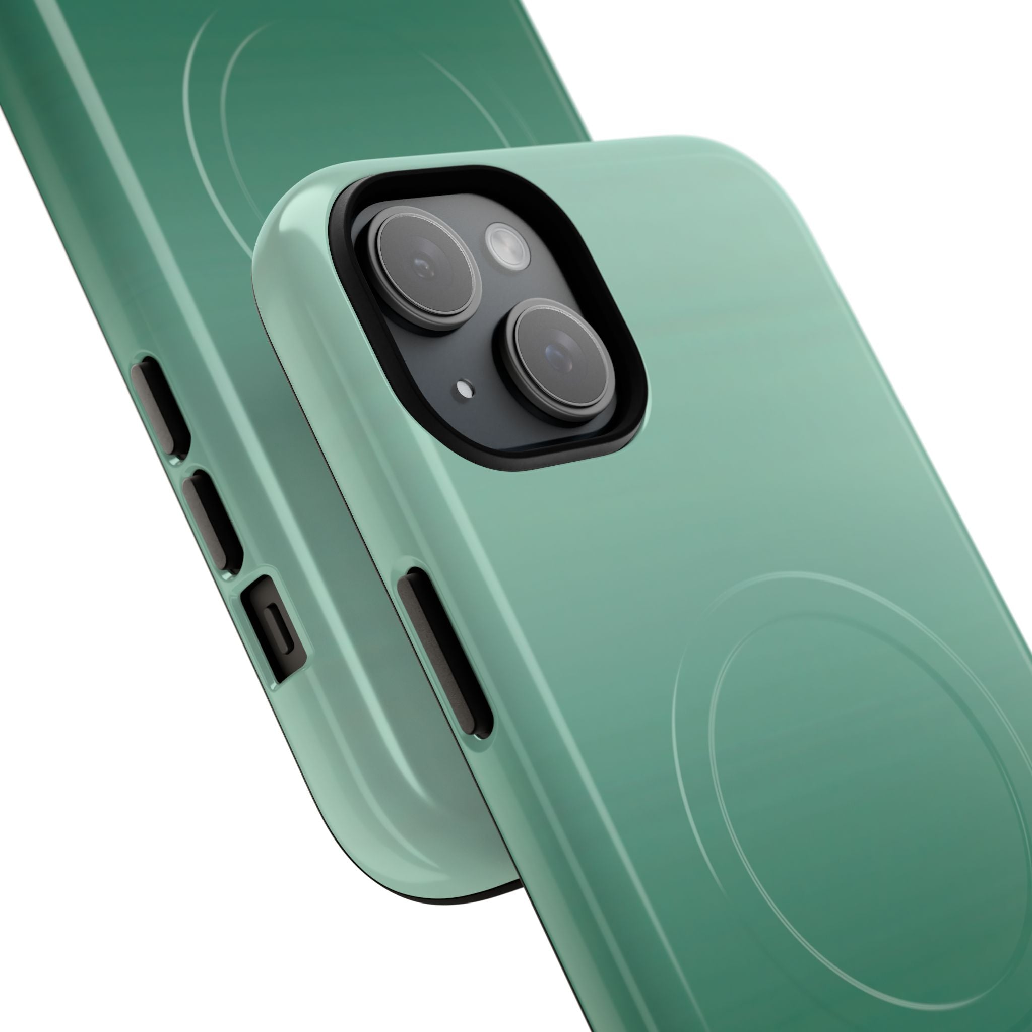 Teal Horizon Layers iPhone 15 - Tough+