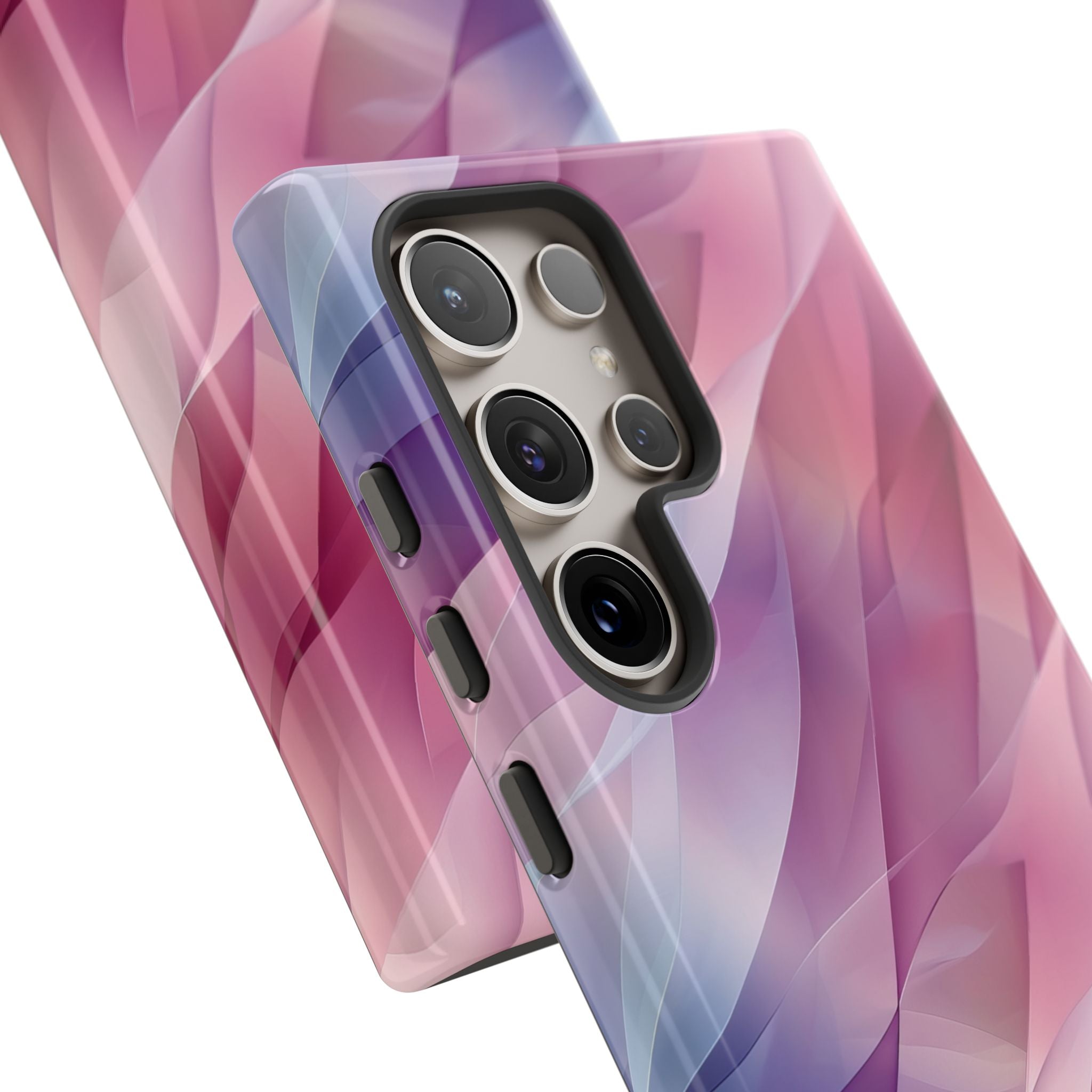 Pink Wave Samsung S24 Ultra Case - Tough