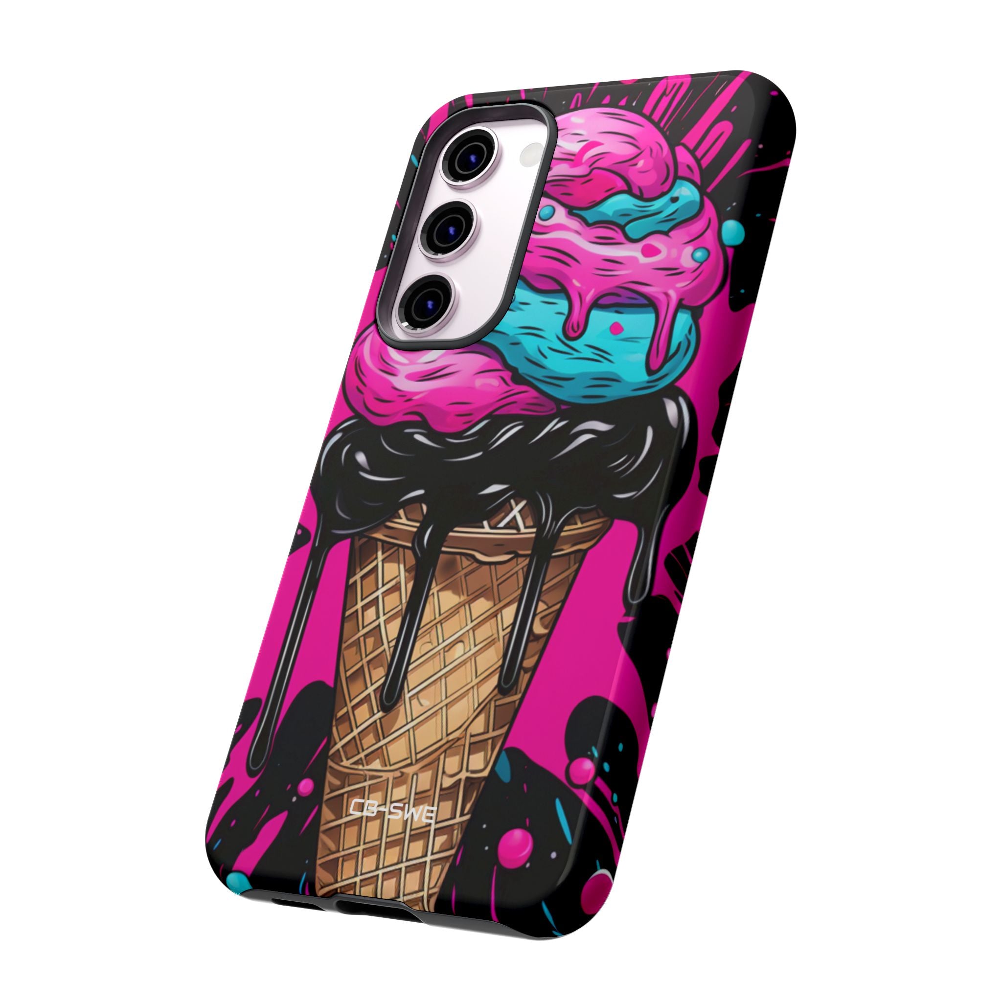 Neon Ice Cream Burst - Samsung Case