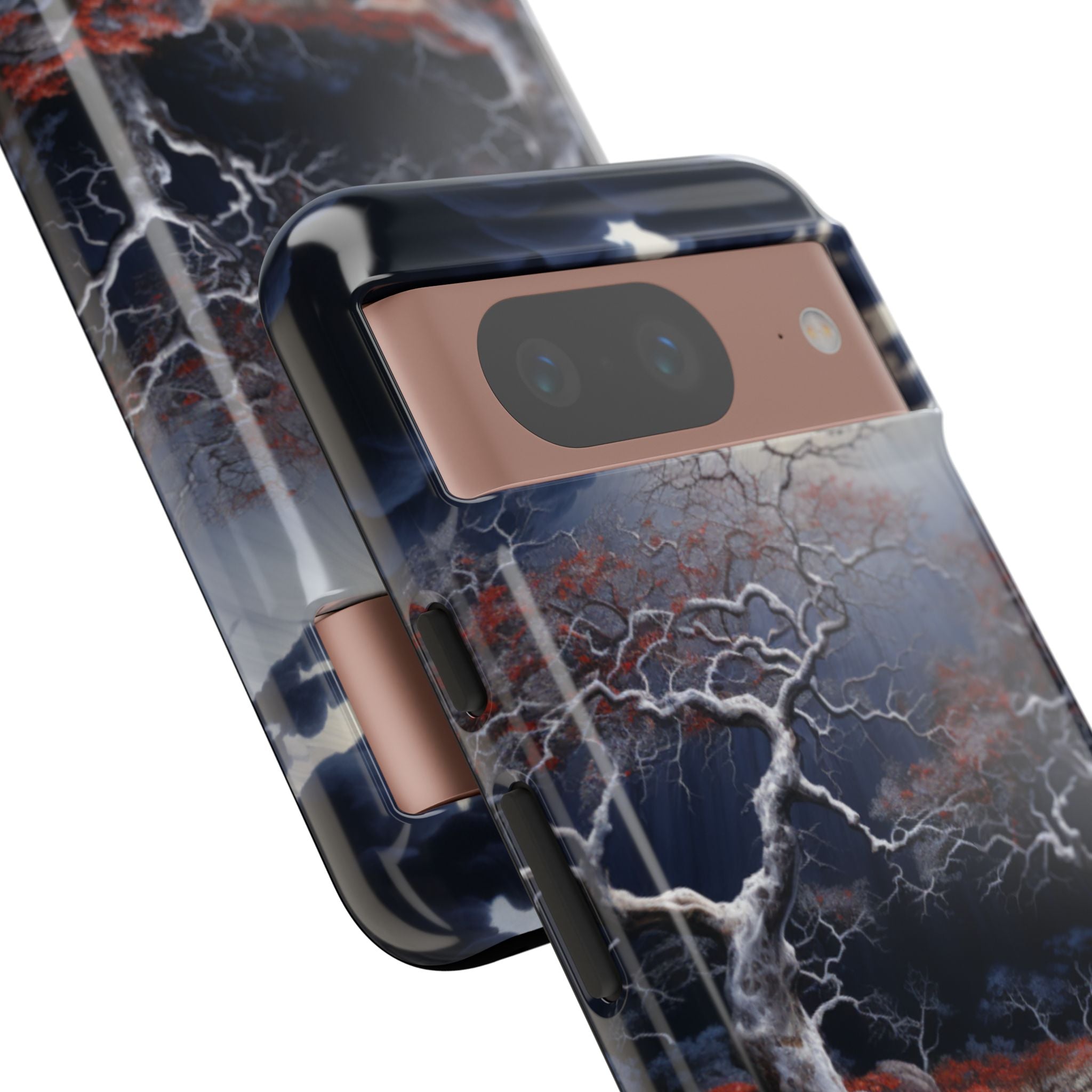 Sunlit Gnarled Forest - Google Pixel Case