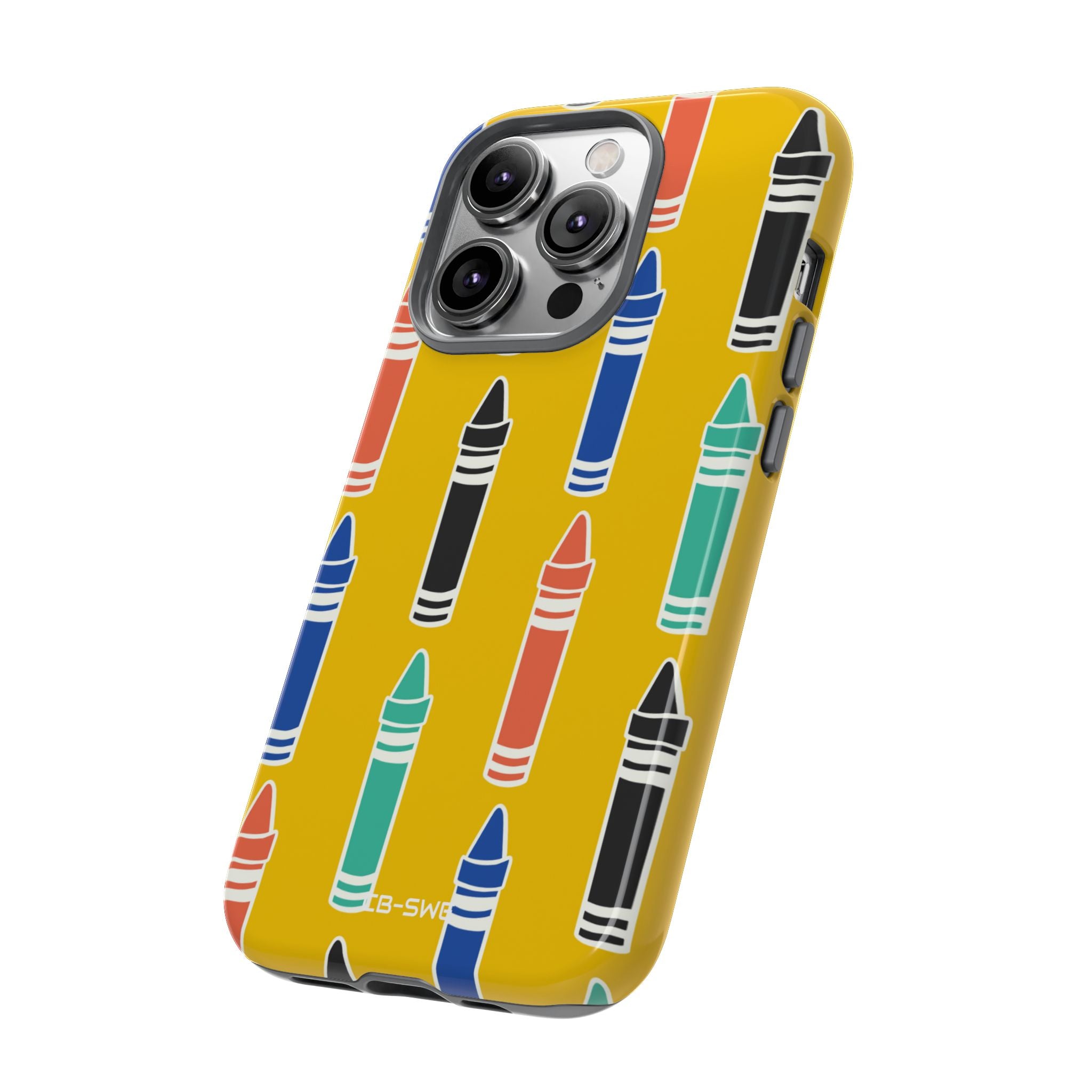 Crayons Dance Joyfully - iPhone Case