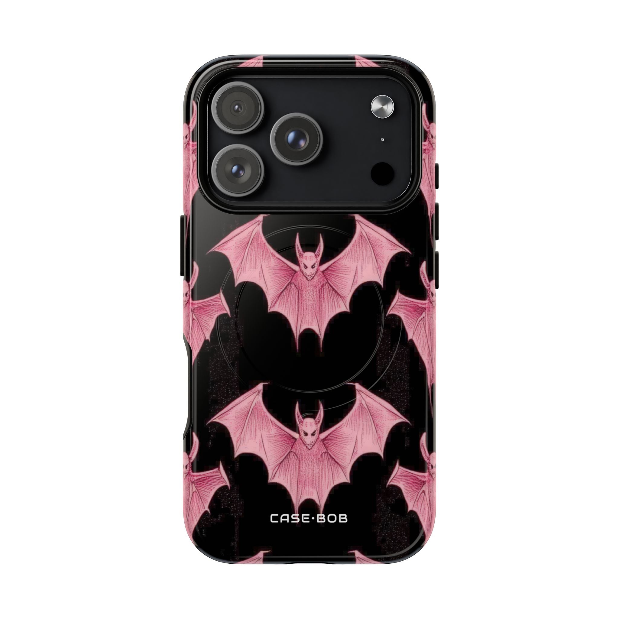 Pink Batwave iPhone 17 Pro Case - Tough+
