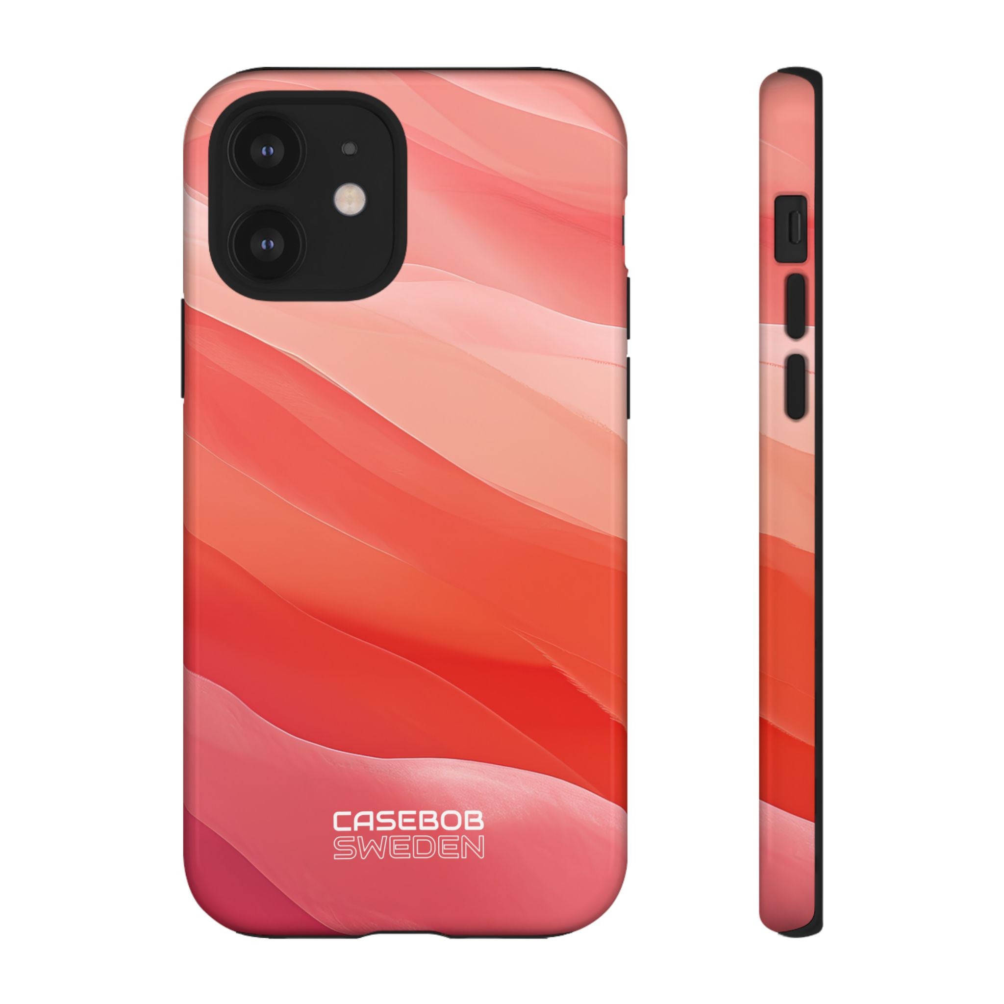 Flowing Coral Waves iPhone 12 - Tough