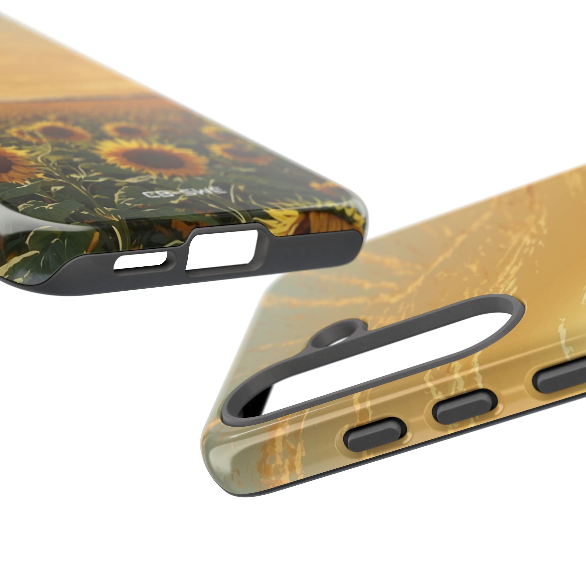 Sunflowers Embrace Sunset - Samsung Case