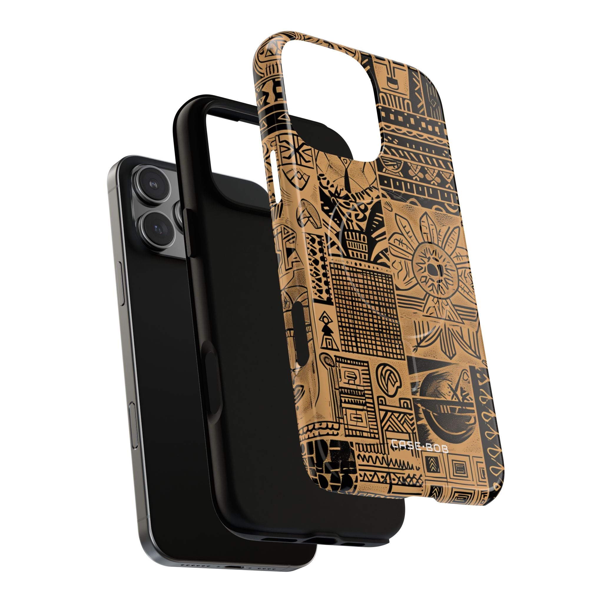 Tribal Faces iPhone 16 Pro Max Case - Tough+