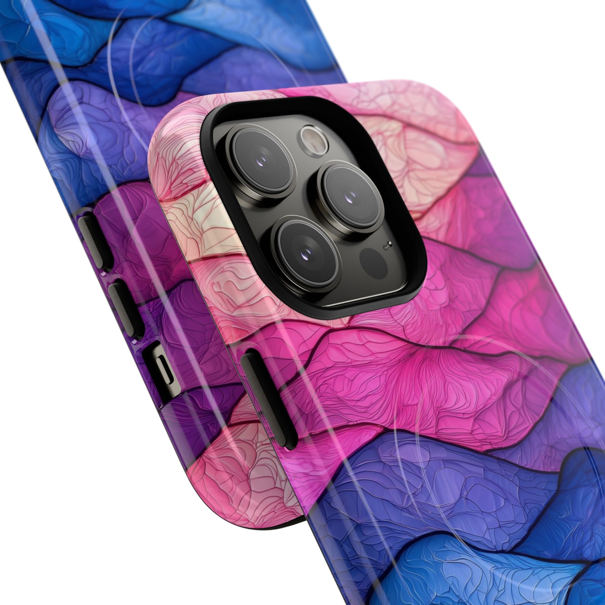 Wavy Vein Gradient iPhone 14 Pro Max Case - Tough+