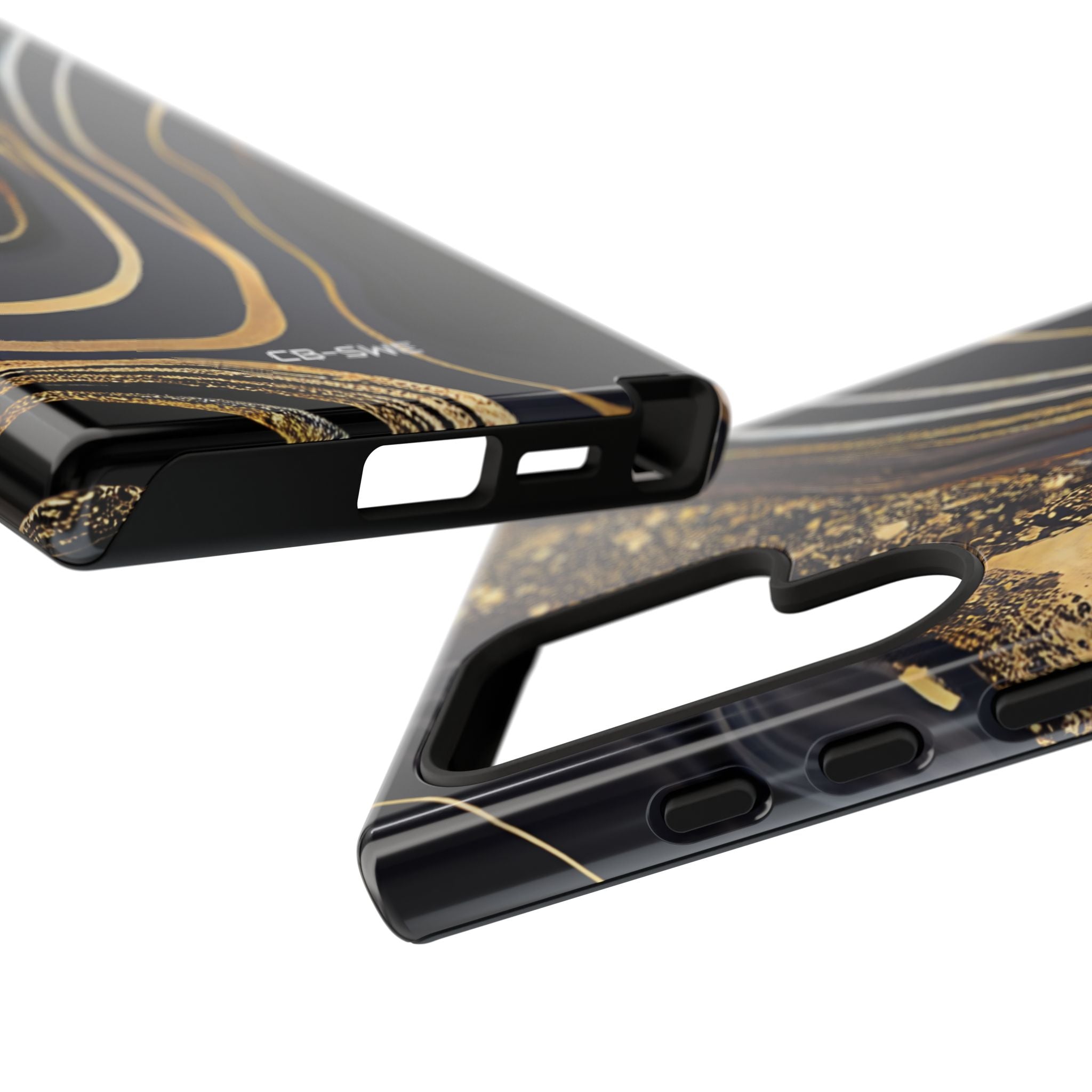 Elegant Gold Streams - Samsung Case