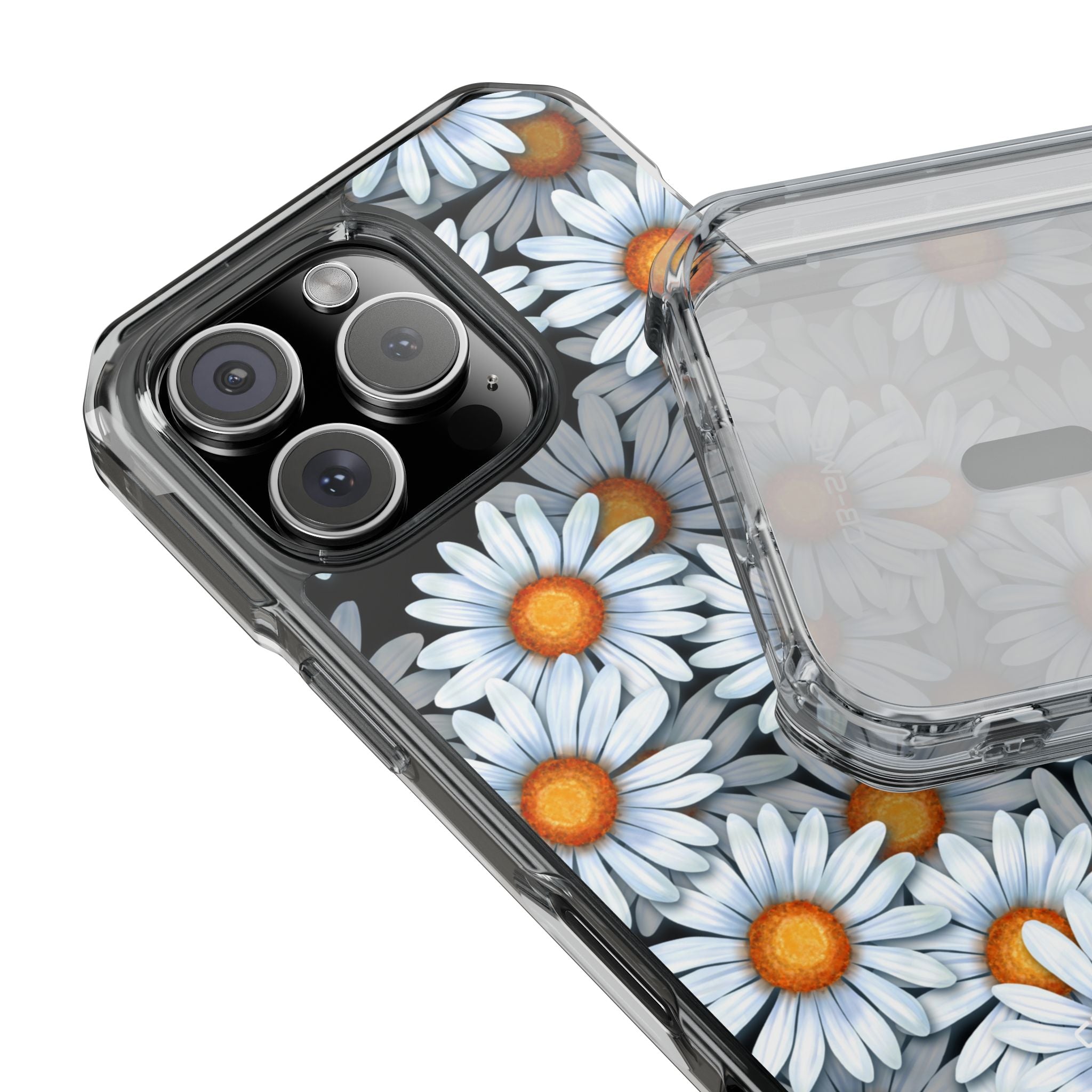 Daisies In Contrast iPhone Case - Impact