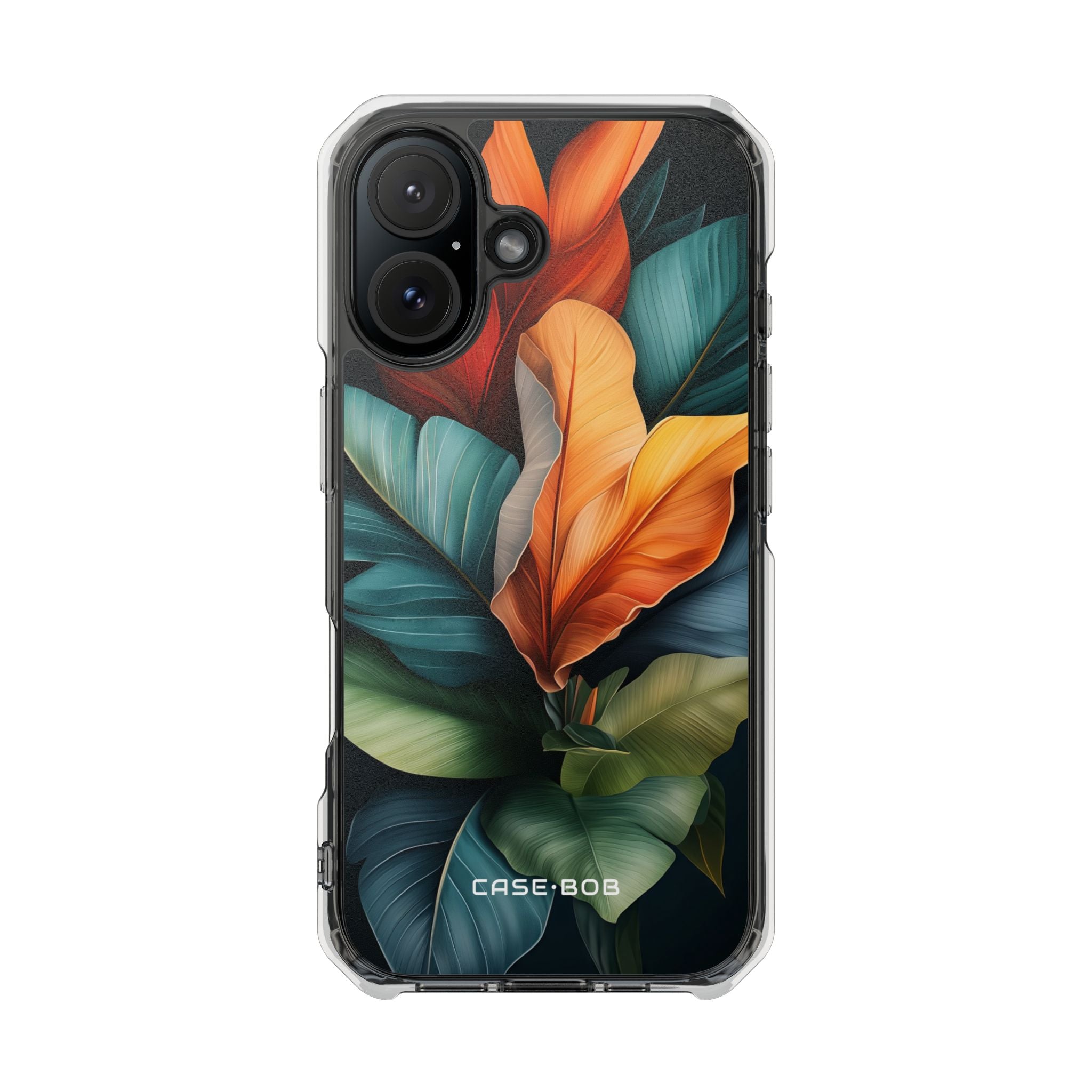 Tropical Leafburst iPhone 16 Case - Impact