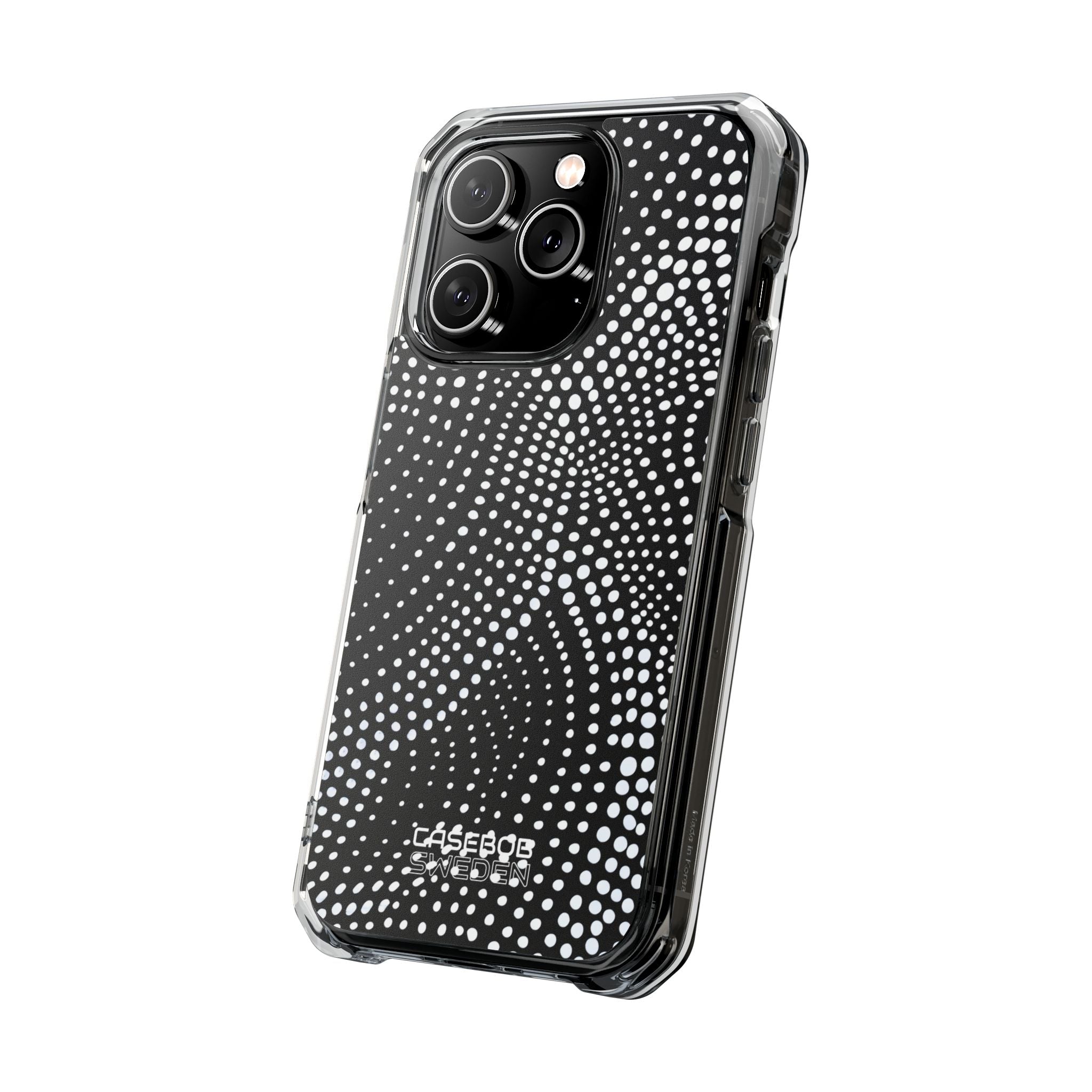 Waves of Dots iPhone 14 - Impact Clear+
