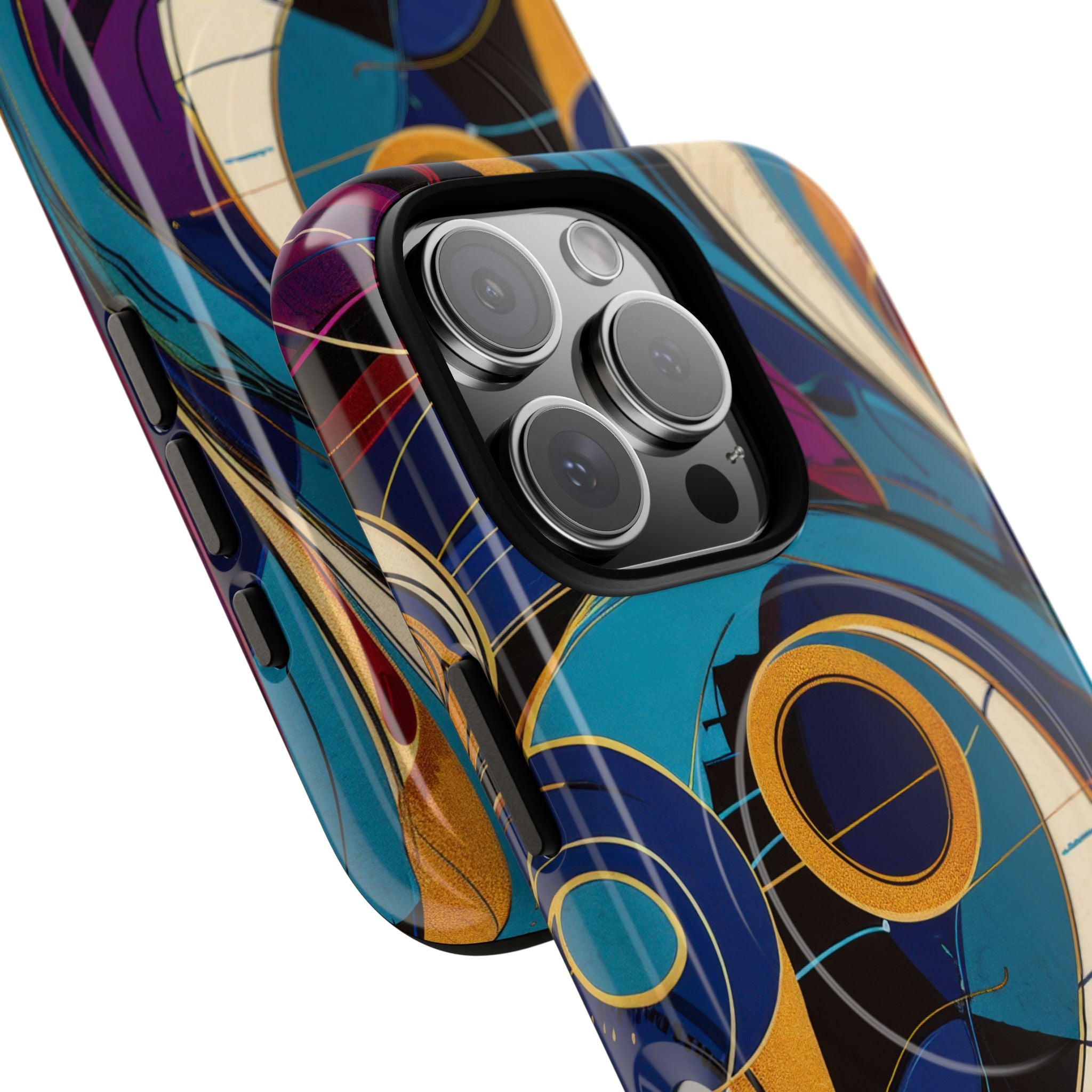 Swirling Copper Dreams iPhone 16 - Tough+
