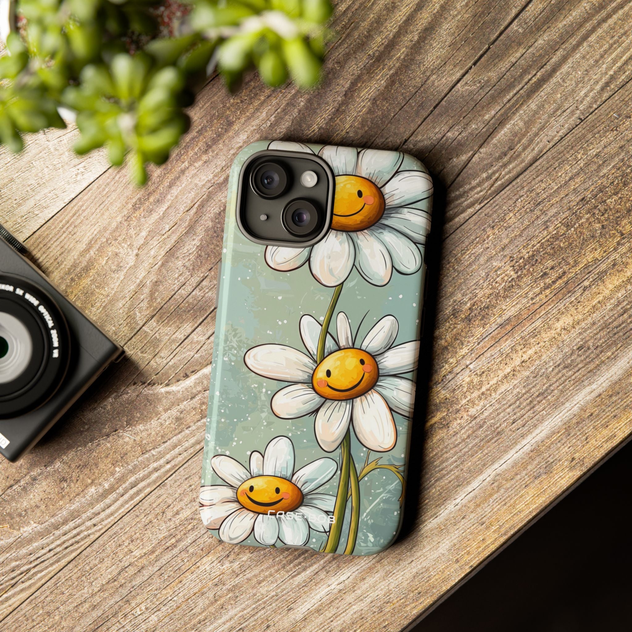 Sunny Daisy Smiles iPhone 15 Case - Tough