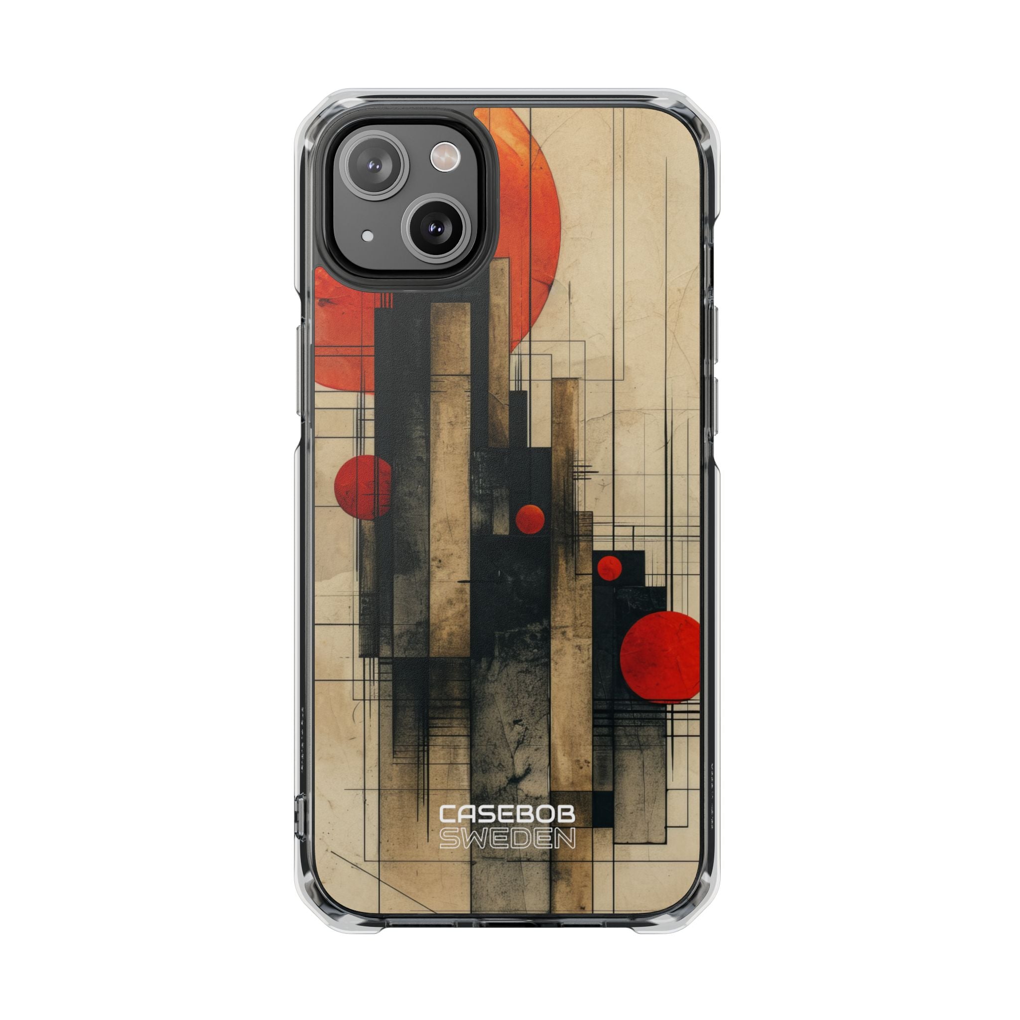 Geometric Cityscape Essence iPhone 14 - Impact Clear+