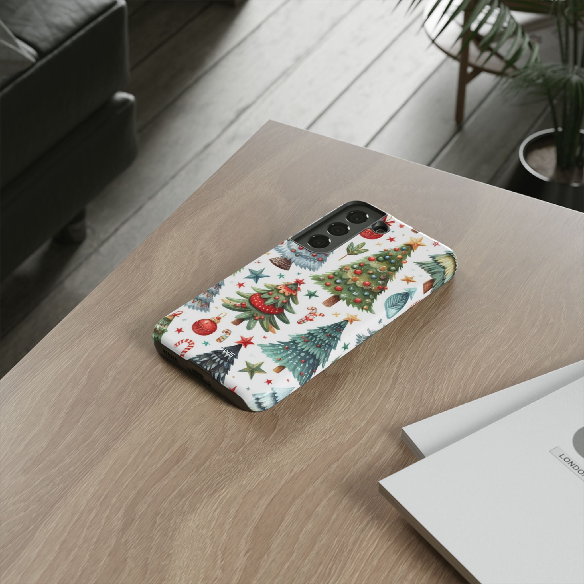 Whimsical Trees Sparkle - Samsung Case